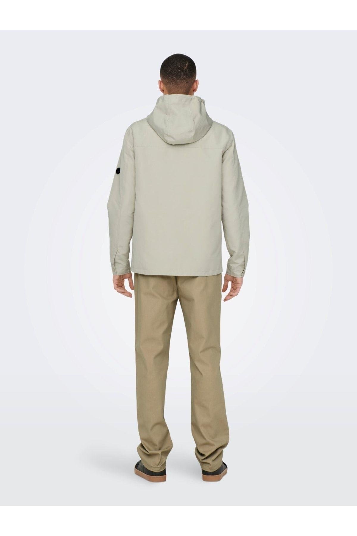 Only & Sons Erkek Günlük Ceket Mont Hood Jacket - 22024156 - Only & Sons - 22024156