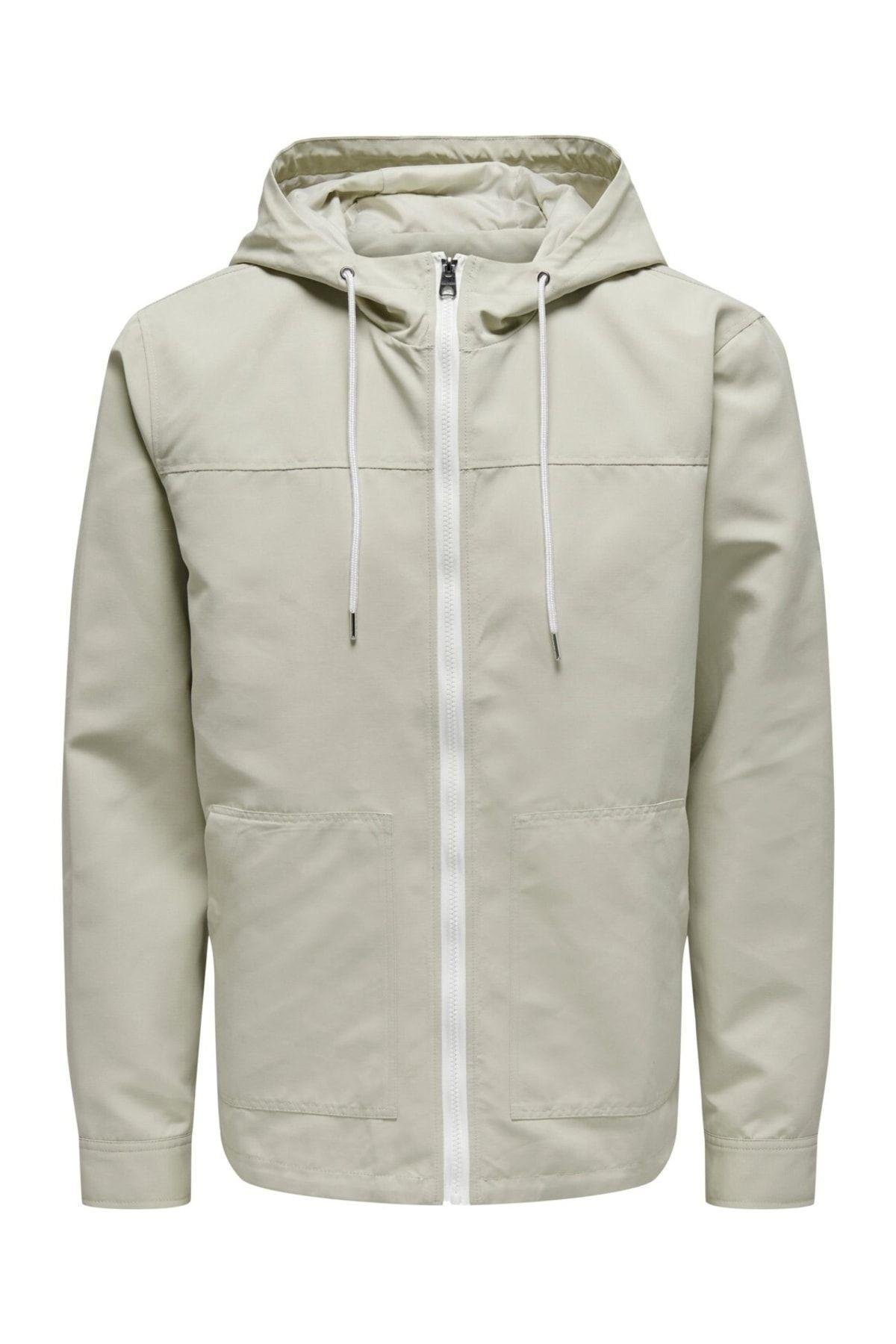 Only & Sons Erkek Günlük Ceket Mont Hood Jacket - 22024156 - Only & Sons - 22024156
