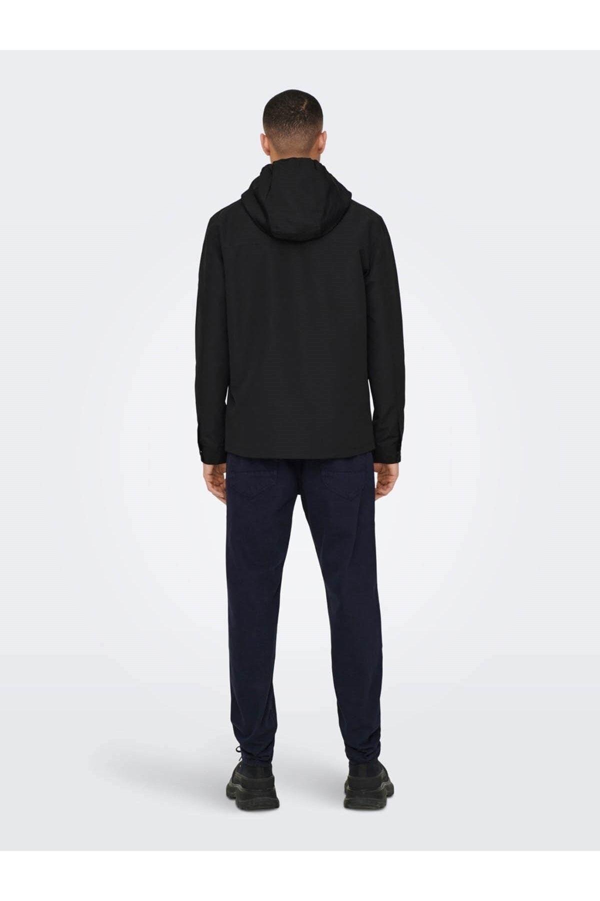 Only & Sons Erkek Günlük Ceket Mont Hood Jacket - 22024156 - Only & Sons - 22024156