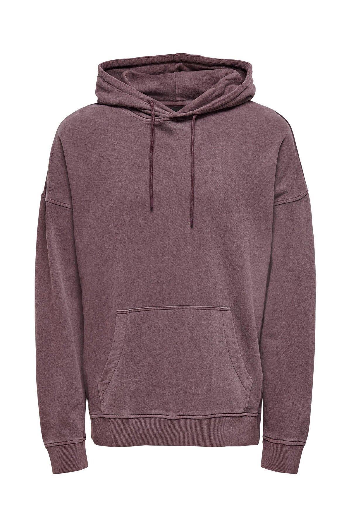 Only & Sons Erkek Kapüşonlu Sweatshirt Hoodie 22020931 - Only & Sons - 22020931