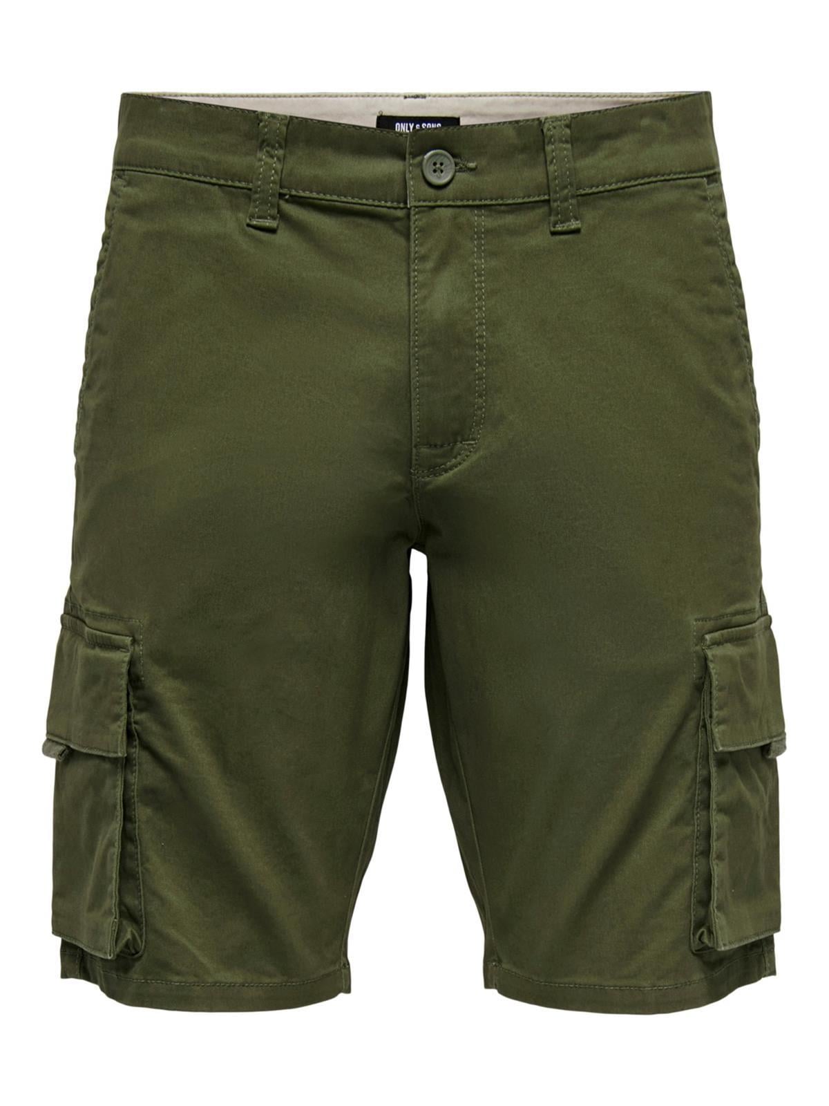 Only & Sons Erkek Kargo Cepli Şort Cargo Shorts- 22024564 - Only & Sons - 22024564
