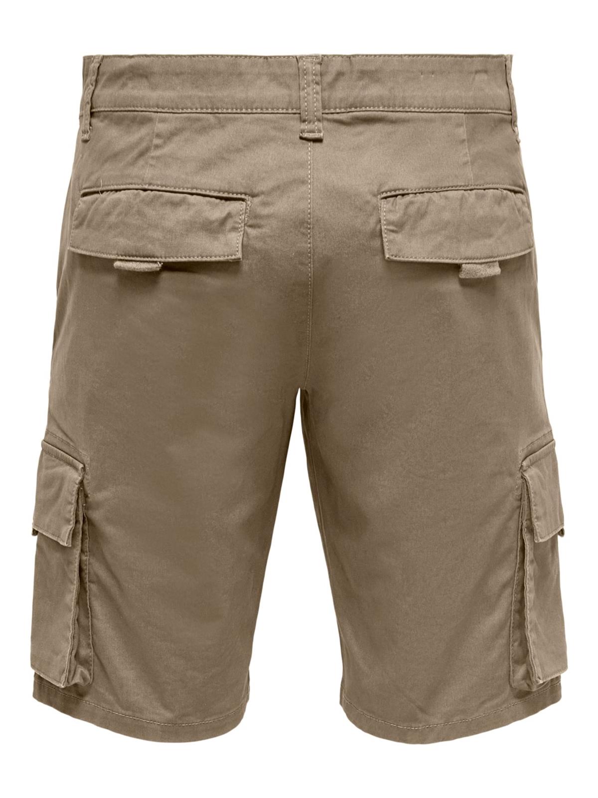 Only & Sons Erkek Kargo Cepli Şort Cargo Shorts- 22024564 - Only & Sons - 22024564