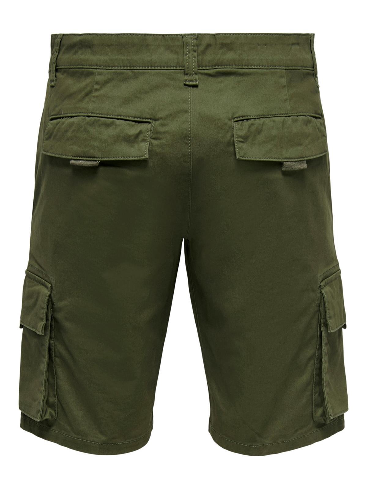 Only & Sons Erkek Kargo Cepli Şort Cargo Shorts- 22024564 - Only & Sons - 22024564