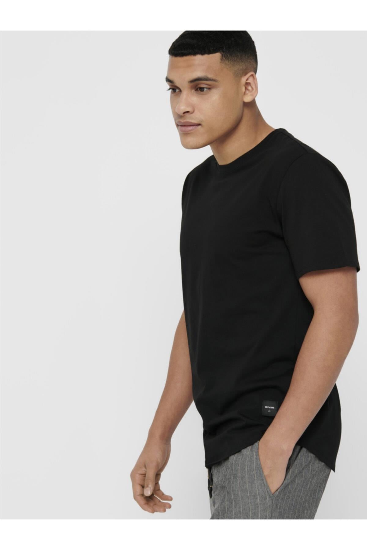 Only & Sons Erkek Kısa Kollu Regular Fit T-shirt 22002973 - Only & Sons - 22002973
