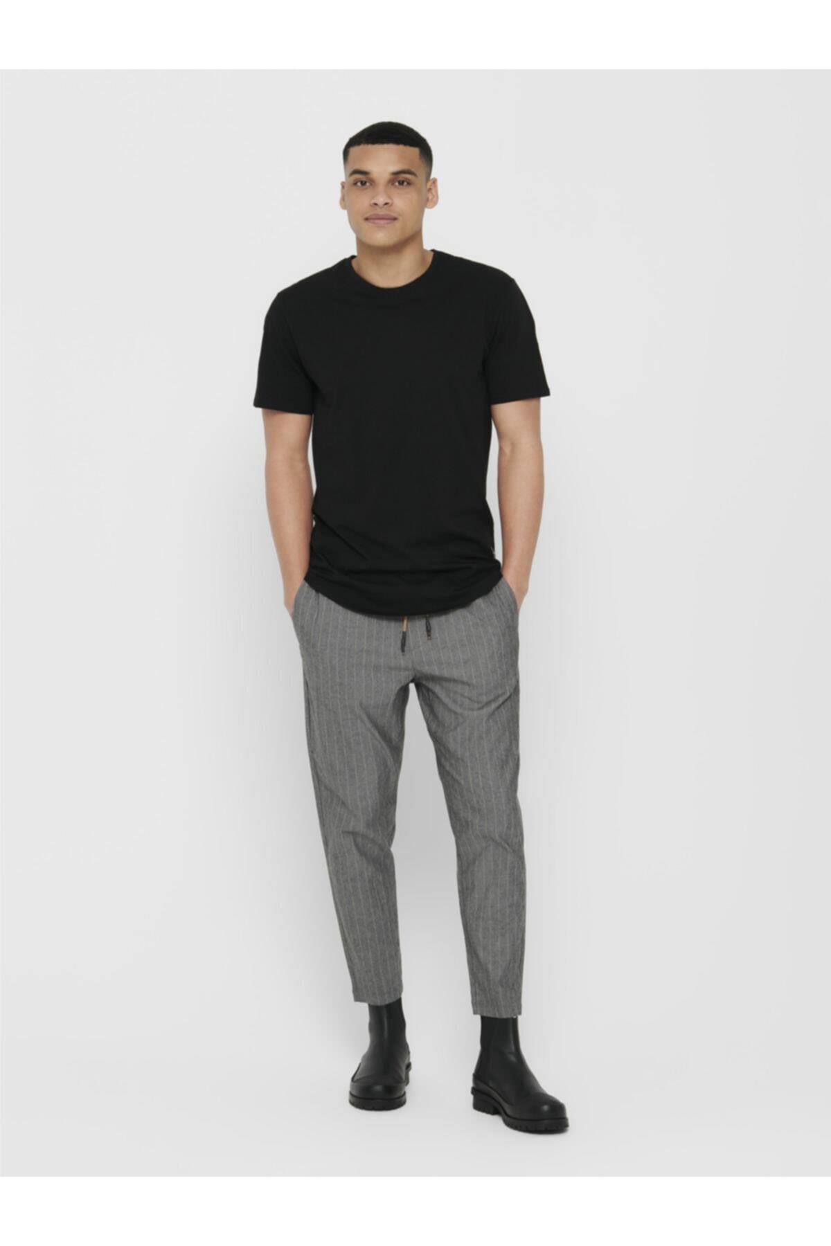 Only & Sons Erkek Kısa Kollu Regular Fit T-shirt 22002973 - Only & Sons - 22002973
