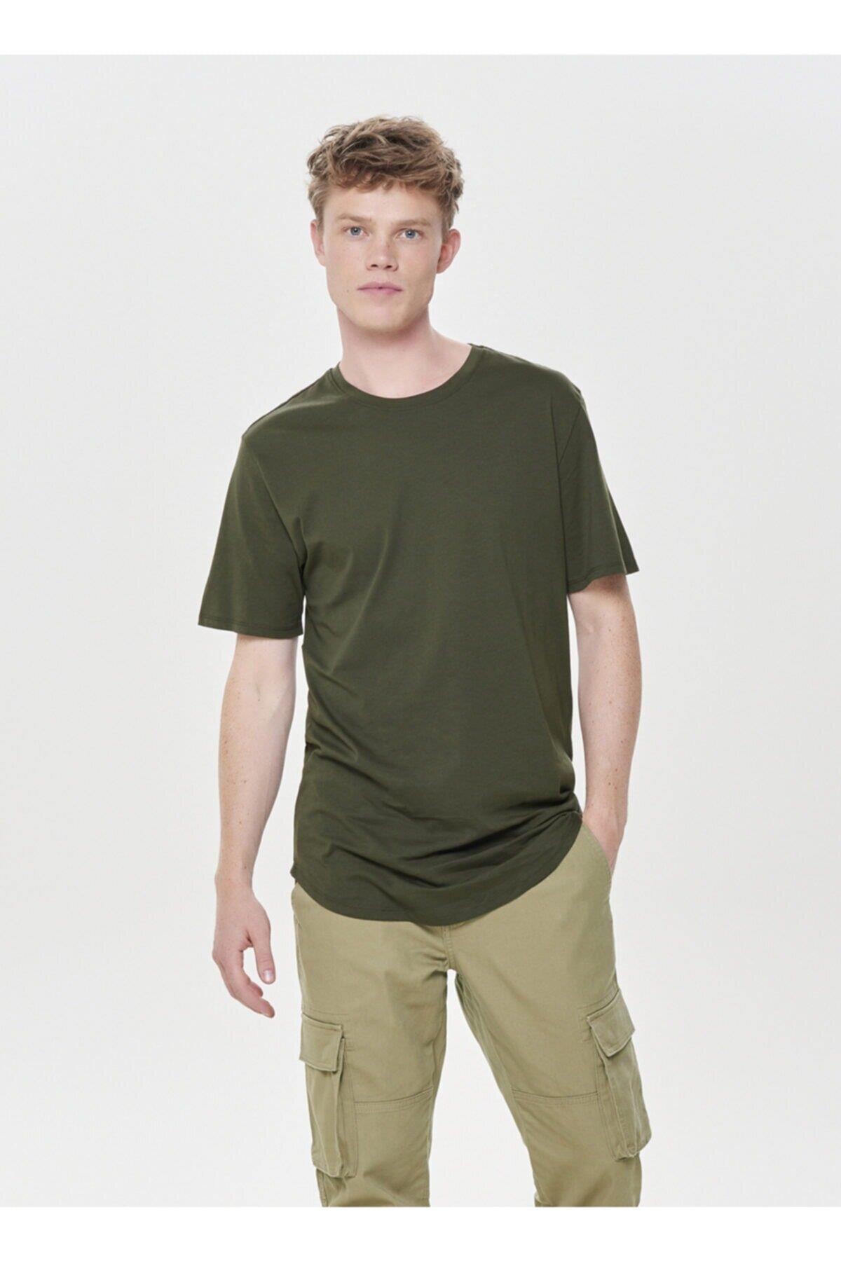 Only & Sons Erkek Kısa Kollu Regular Fit T-shirt 22002973 - Only & Sons - 22002973
