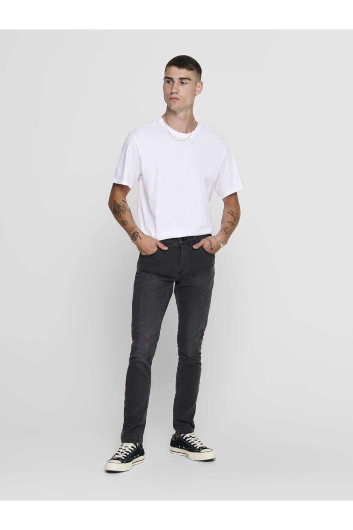 Only & Sons Erkek Kısa Kollu Regular Fit T-shirt 22002973 - Only & Sons - 22002973