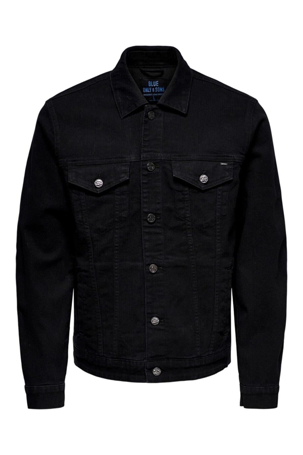 Only & Sons Erkek Kot Ceket Onscoin Trucker 22021480 - Only & Sons - 22021480
