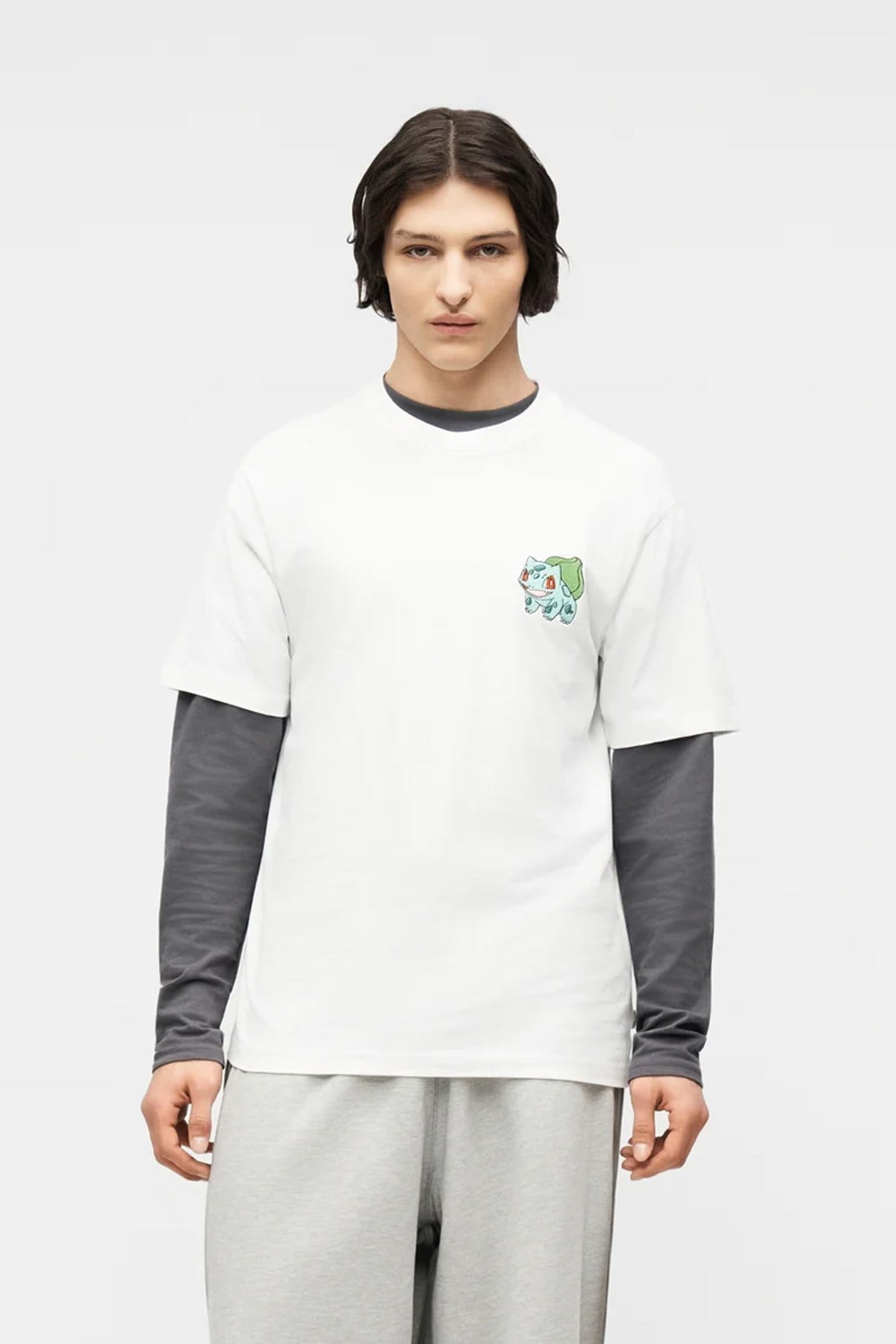 Only & Sons Erkek Lisanslı Bulbasaur Pokemon T-shirt - Only & Sons - blb-22037659
