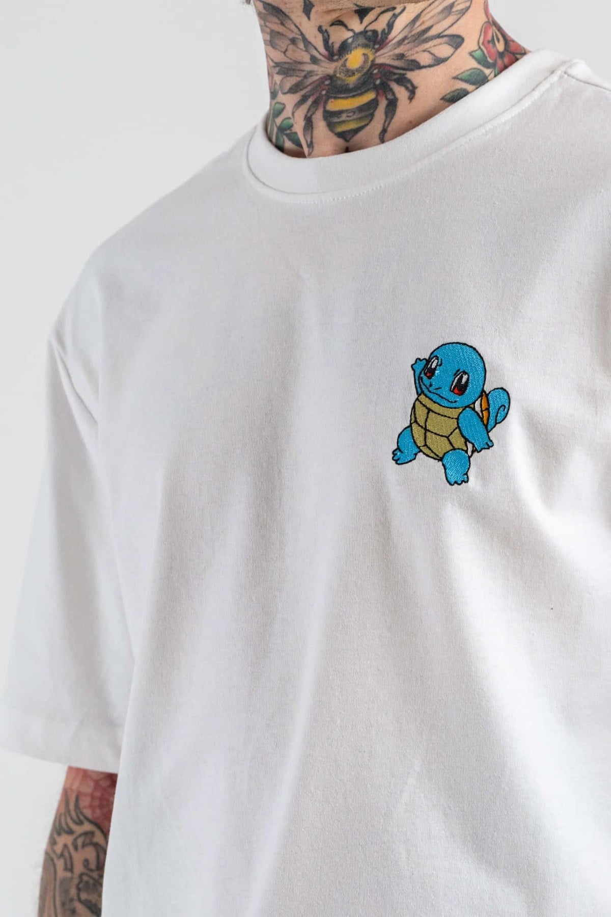 Only & Sons Erkek Lisanslı Nakış Squirtle Pokemon T-shirt - 22037659 - Only & Sons - sqr-22037659-1