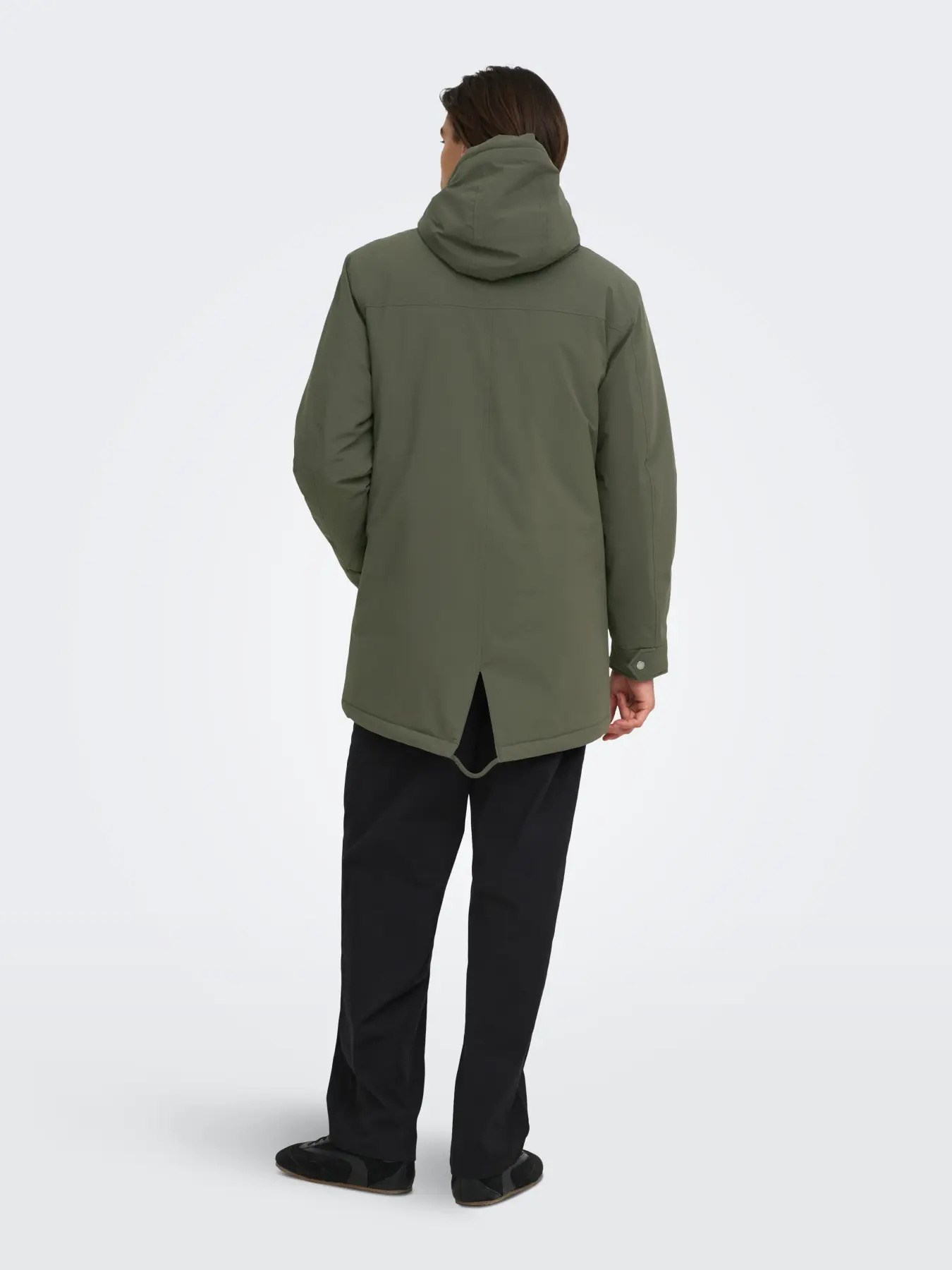 Only & Sons Erkek Onsalexander Haki Uzun Mont - 22025690  - Only & Sons - 22025690 - H