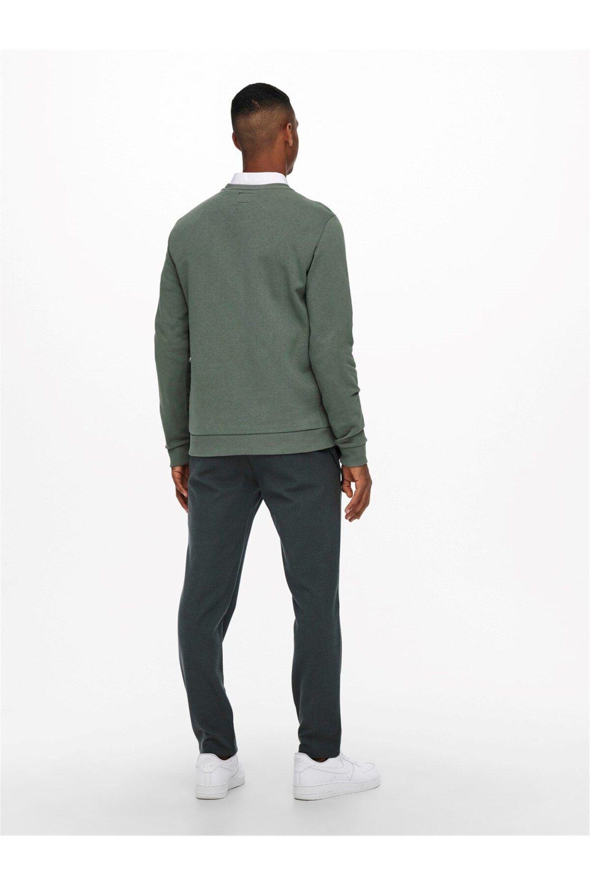 Only & Sons Erkek Onsceres Crew Neck Bisikler Yaka Sweatshirt - 22018683  - Only & Sons - 22018683