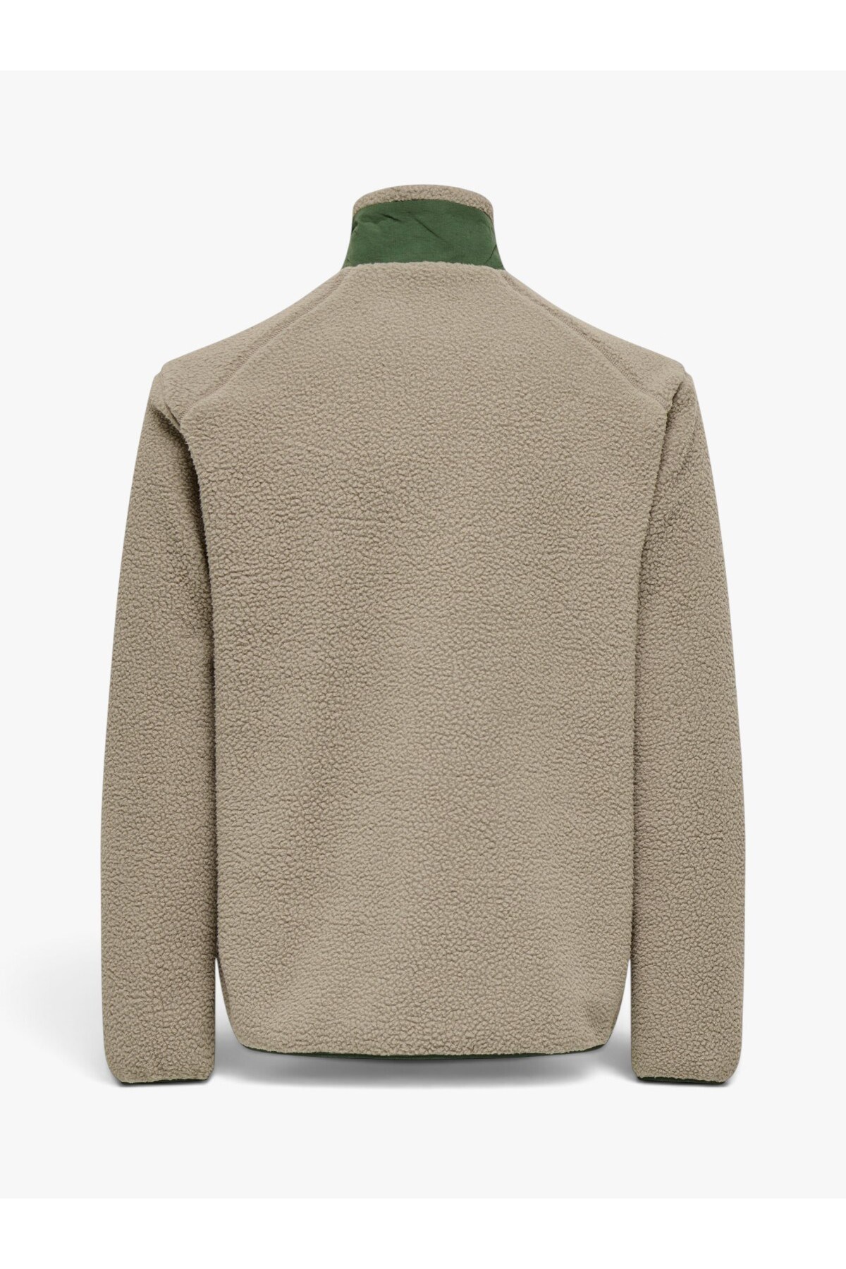 Only &Sons Erkek Onsdallas Sherpa Jacket Bej Mont Ceket- 22025599 - Only & Sons - 22025599-B