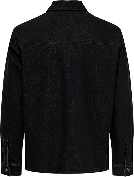 ONLY & SONS ERKEK ONSKODYL BOX ANTRASİT GÖMLEK - 22038475 - Only & Sons - 22038475