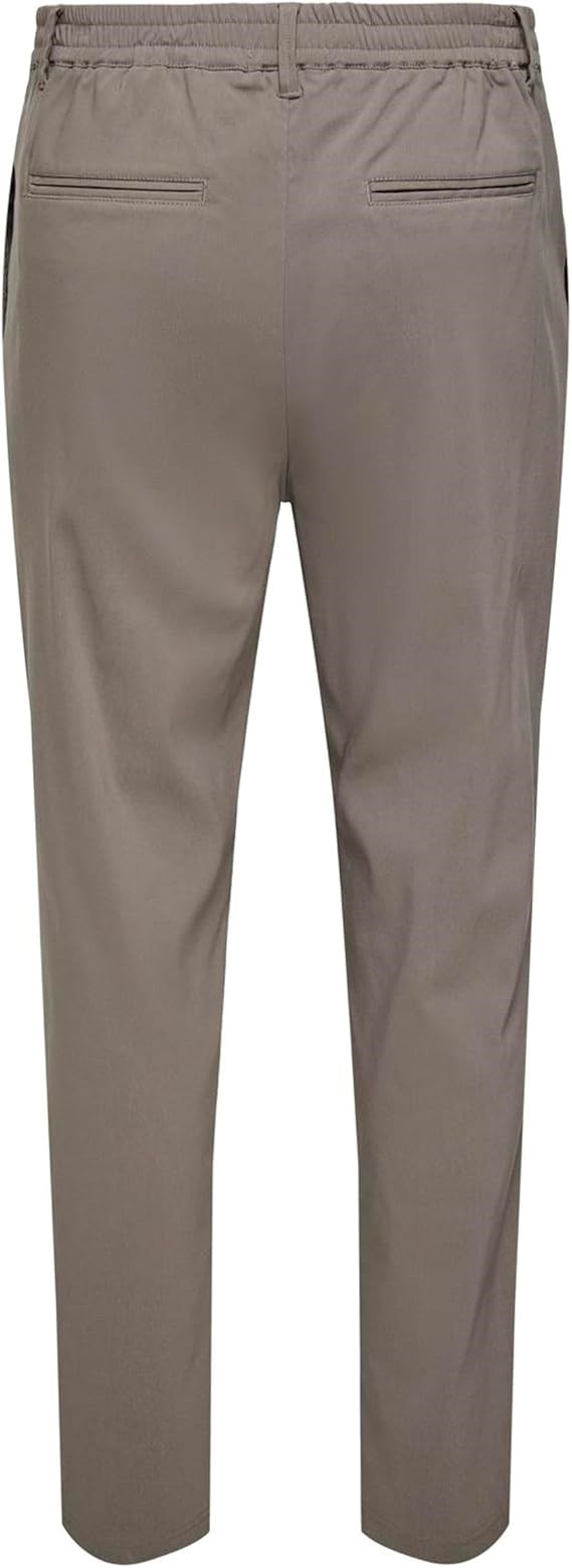 Only & Sons Erkek ONSLINUS TAPERED CMFRT KAHVERENGİ PANTOLON - 22038979 - Only & Sons - 22038979-1