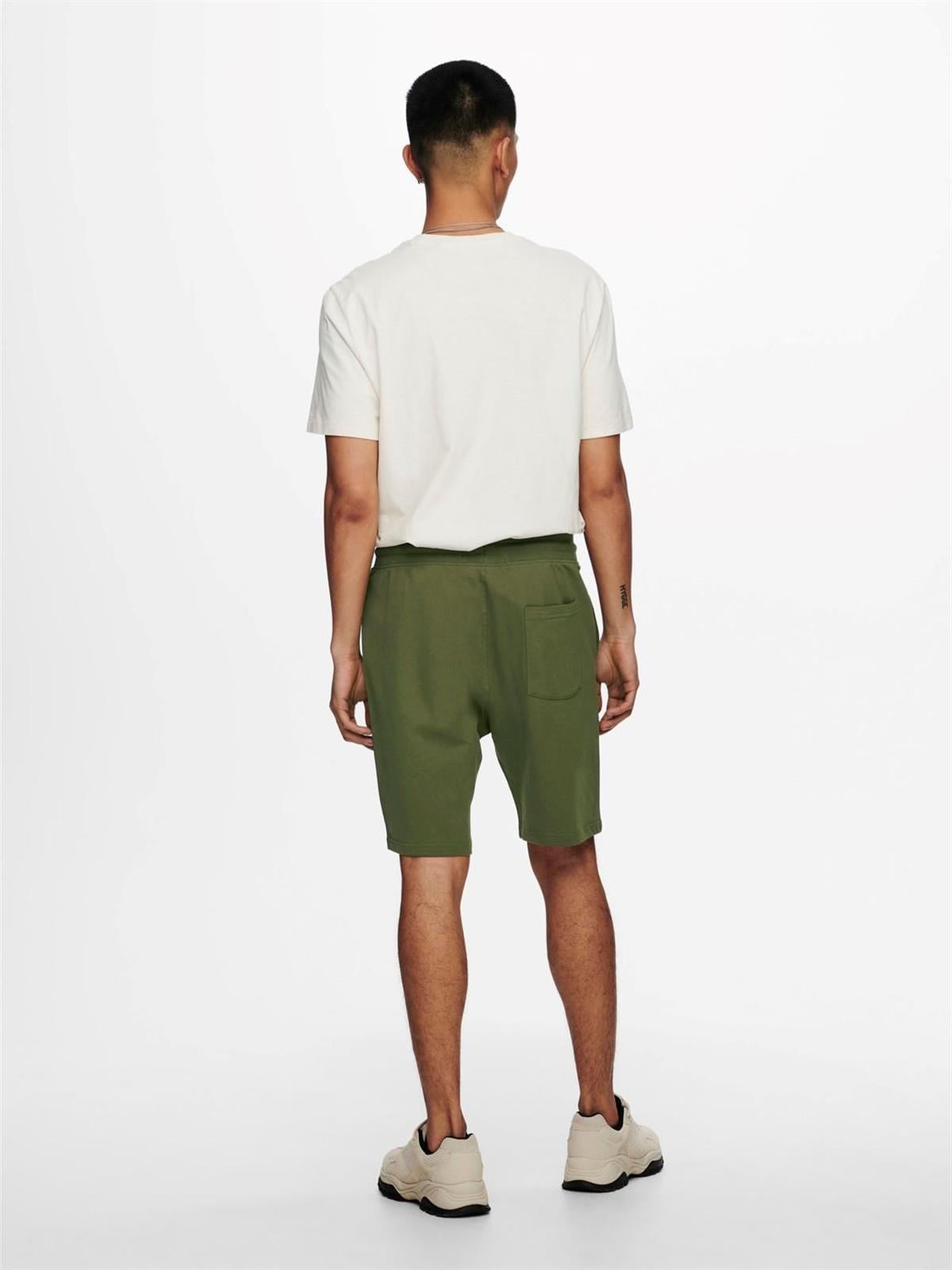 Only & Sons Erkek Penye Şort Sweat Shorts 22015623 - Only & Sons - 22015623