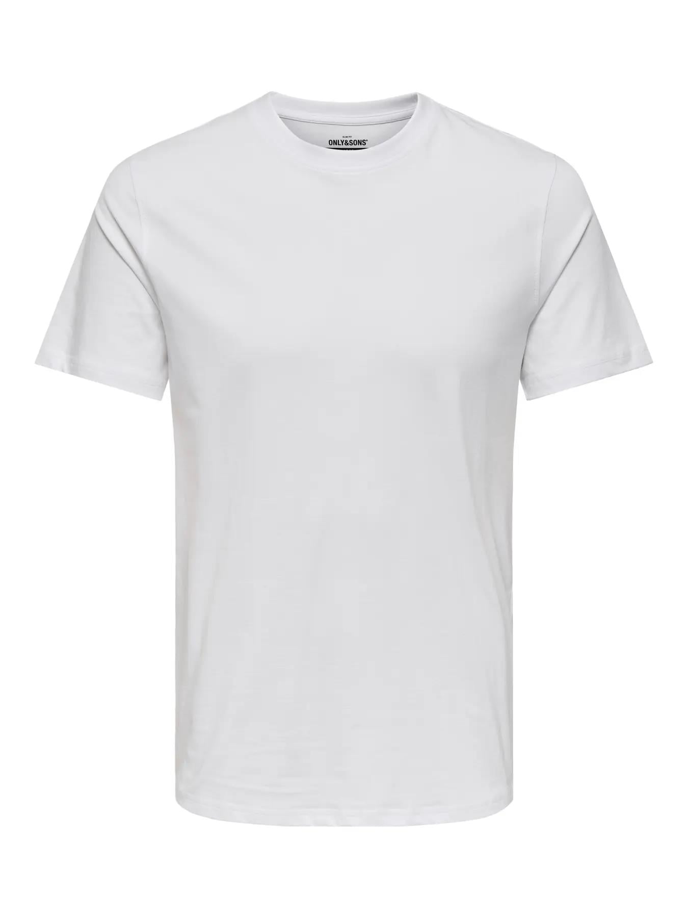 Only & Sons Erkek Regular Fit %100 Pamuk Basic T-Shirt - 22025208 - Only & Sons - 22025208