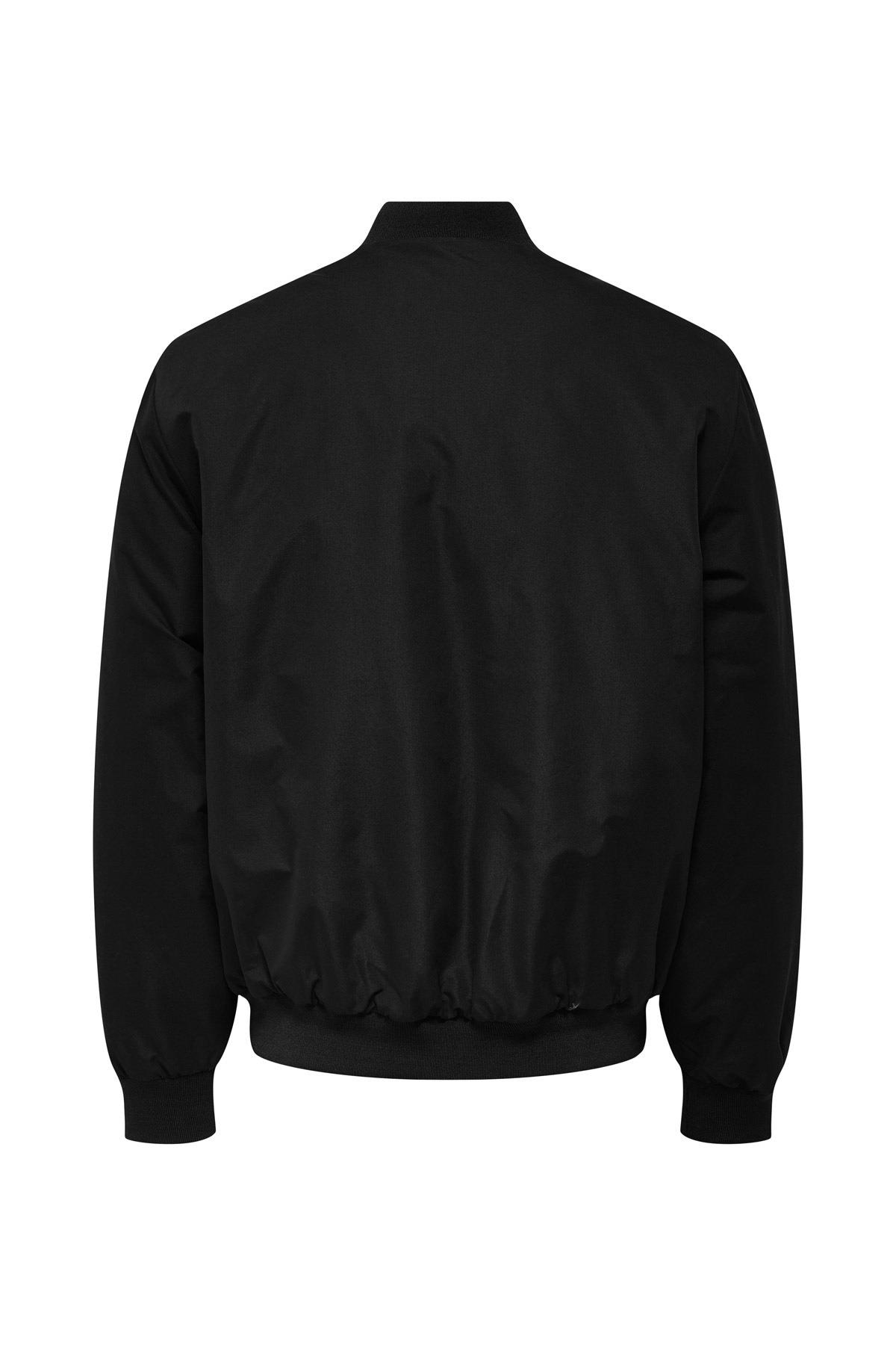 Only & Sons Erkek Russel Padded Siyah Bomber Ceket - 22034701 - Only & Sons - 22034701-2