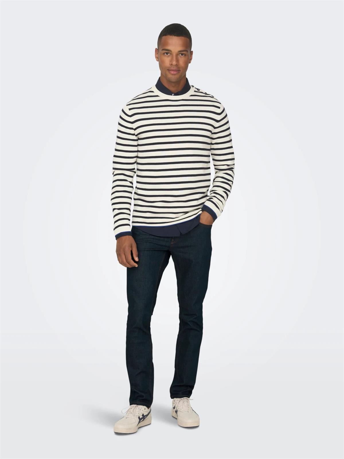 Only & Sons Erkek Slim Special Blue Jean - 22026738 - Only & Sons - 22026738
