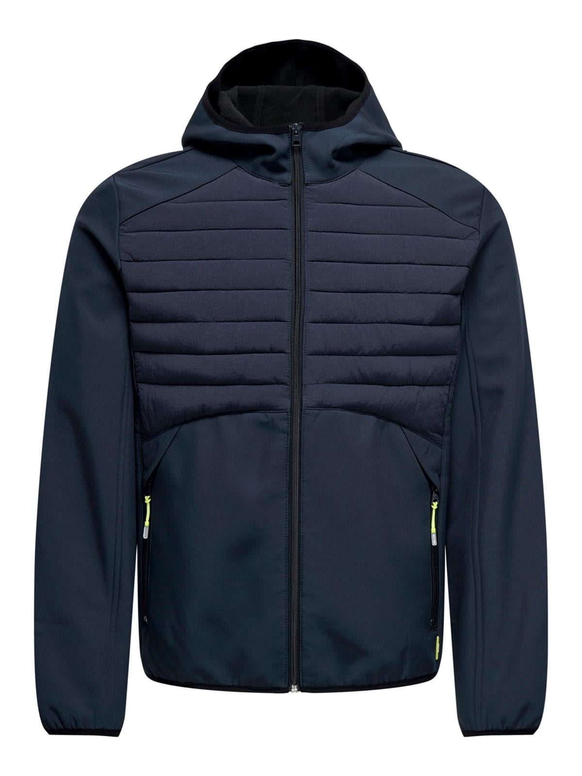 Only & Sons Erkek Softshell Günlük Baharlık Mont Ceket ONSANDY JACKET 22024247 - Only & Sons - 22024247