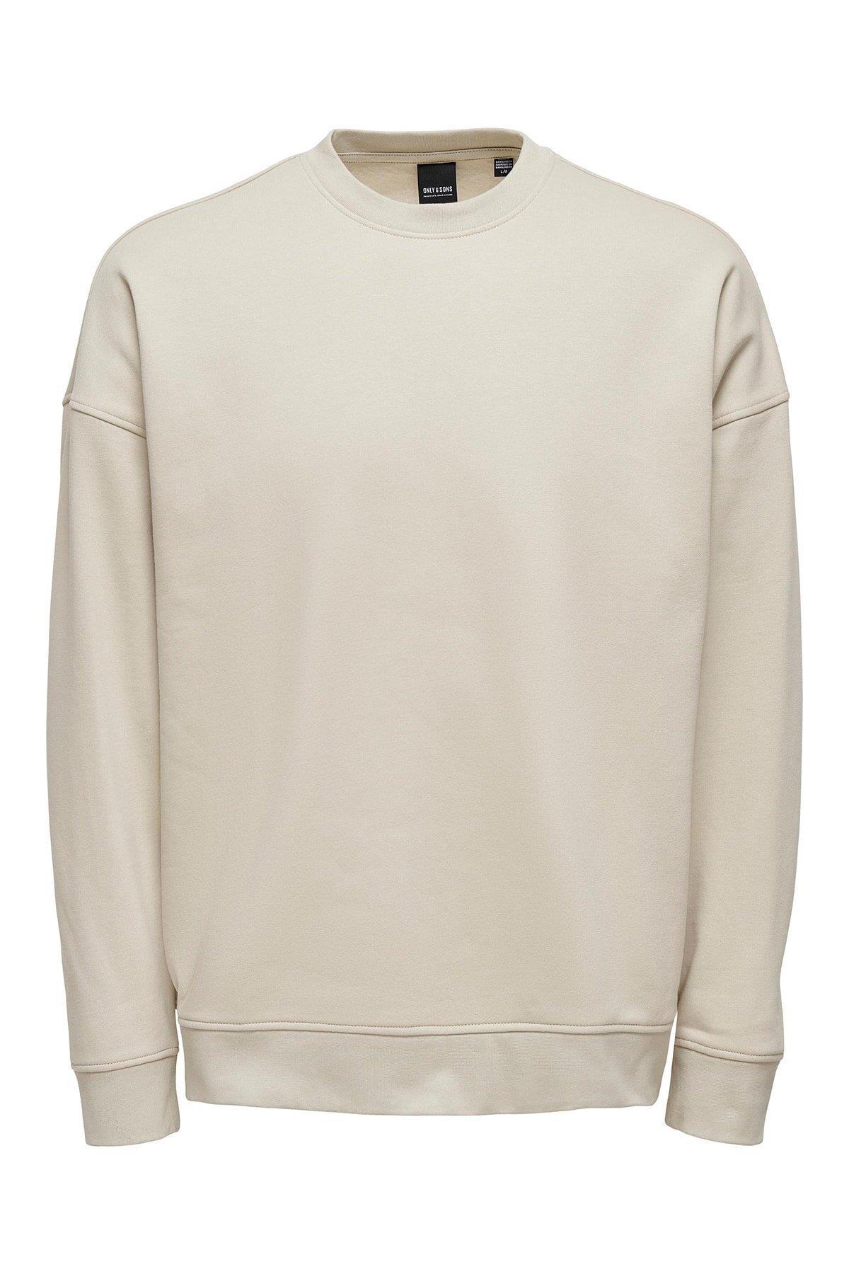Only & Sons Erkek Sweatshirt Crewneck Sweat 22021689 - Only & Sons - 22021689