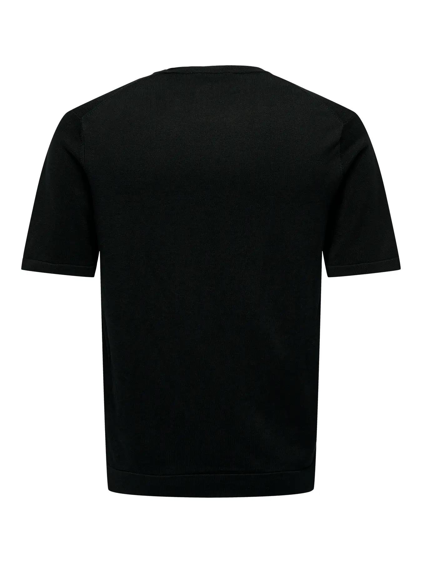 Only & Sons Erkek Yuvarlak Yaka Basic Örme T-Shirt - 22022928 - Only & Sons - 22022928-T