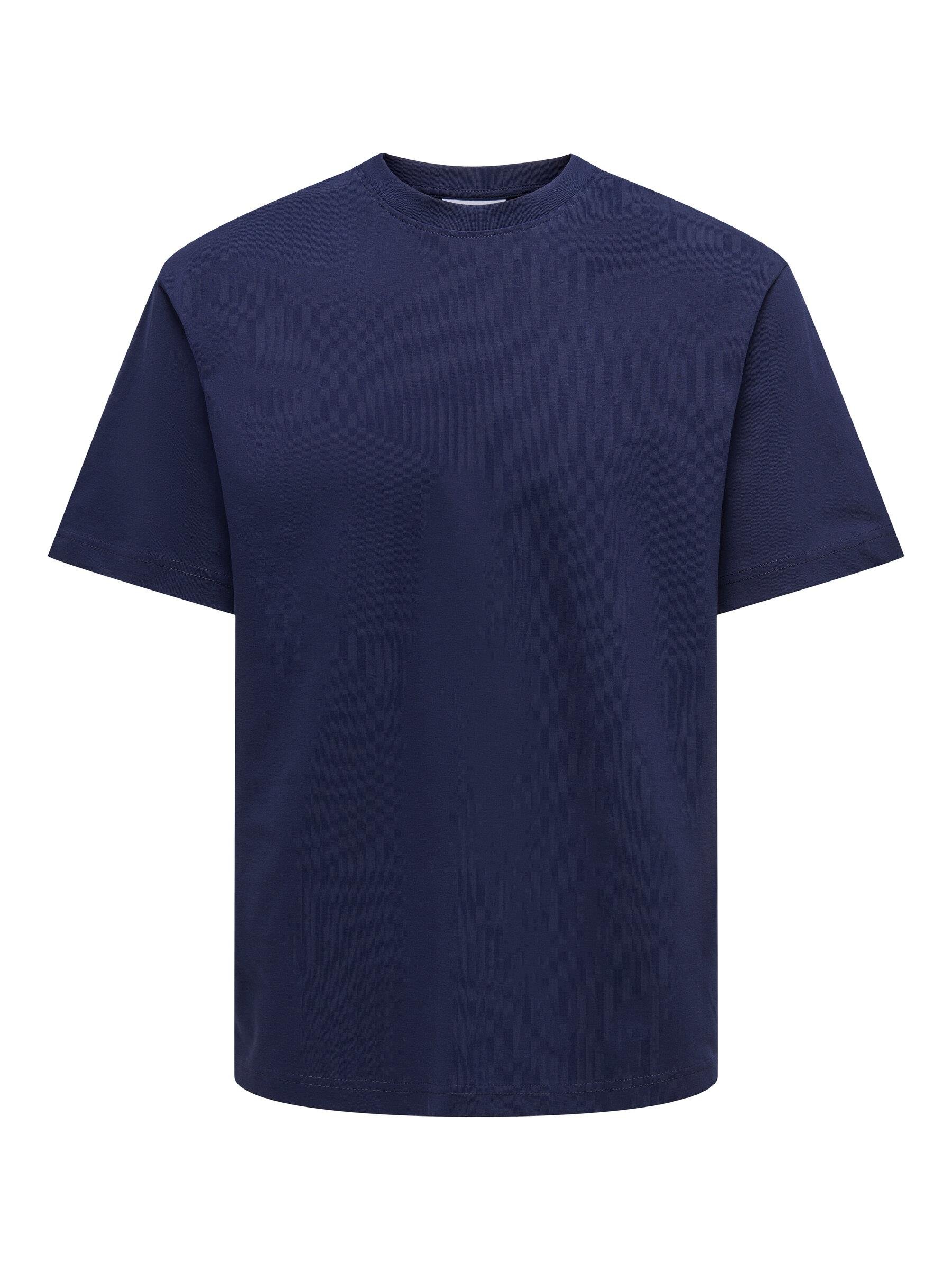 Only & Sons Erkek Yuvarlak Yaka Basic T-shirt - 22022532 - Only & Sons - 22022532
