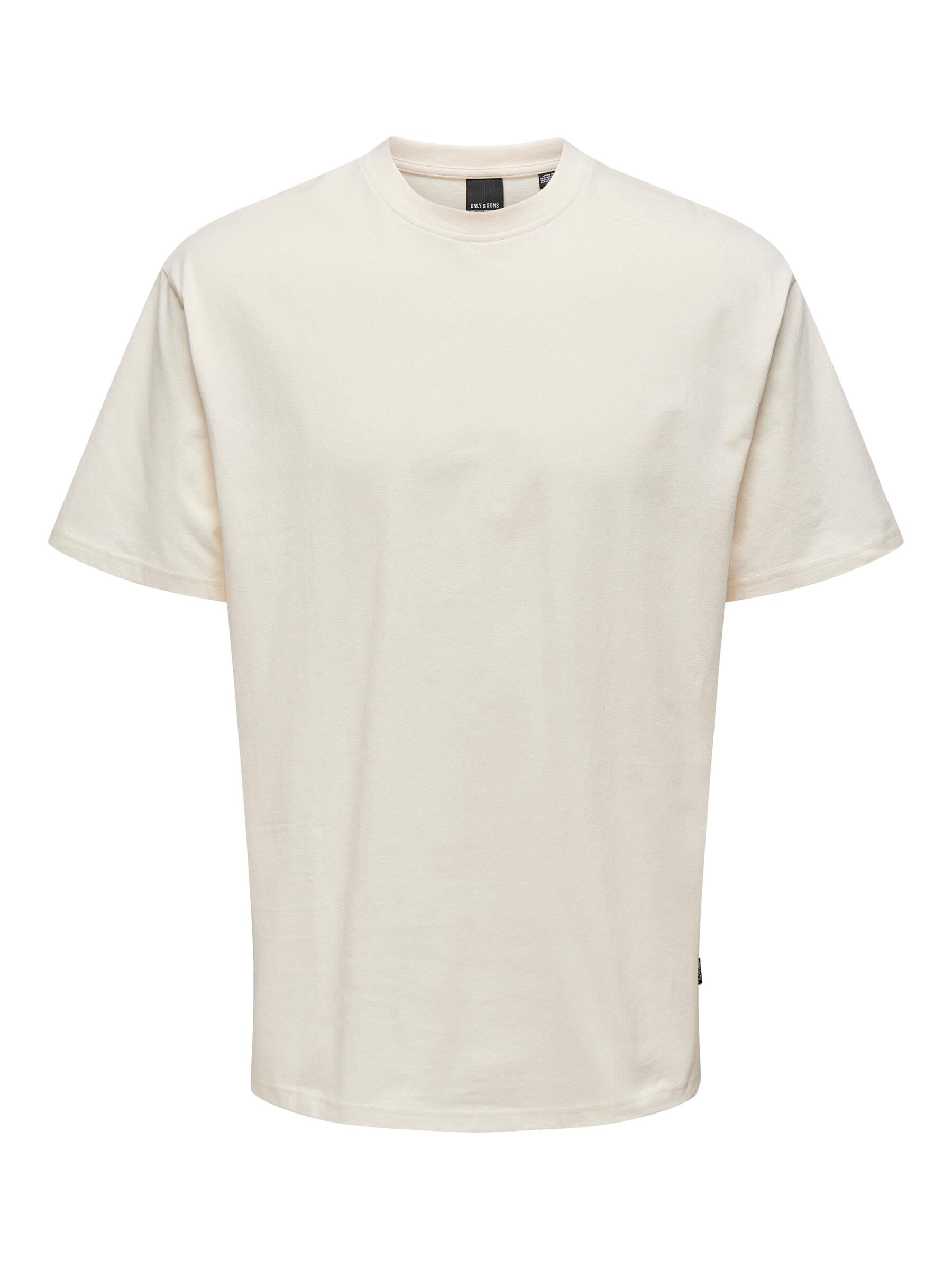 Only & Sons Erkek Yuvarlak Yaka Basic T-shirt - 22022532 - Only & Sons - 22022532