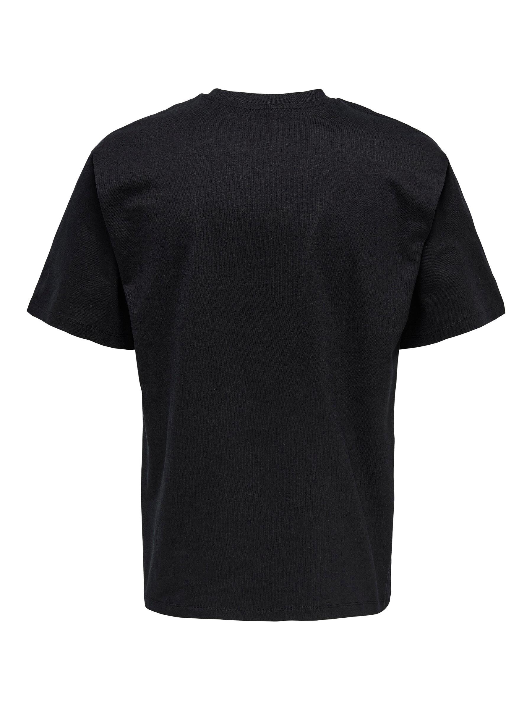 Only & Sons Erkek Yuvarlak Yaka Basic T-shirt - 22022532 - Only & Sons - 22022532