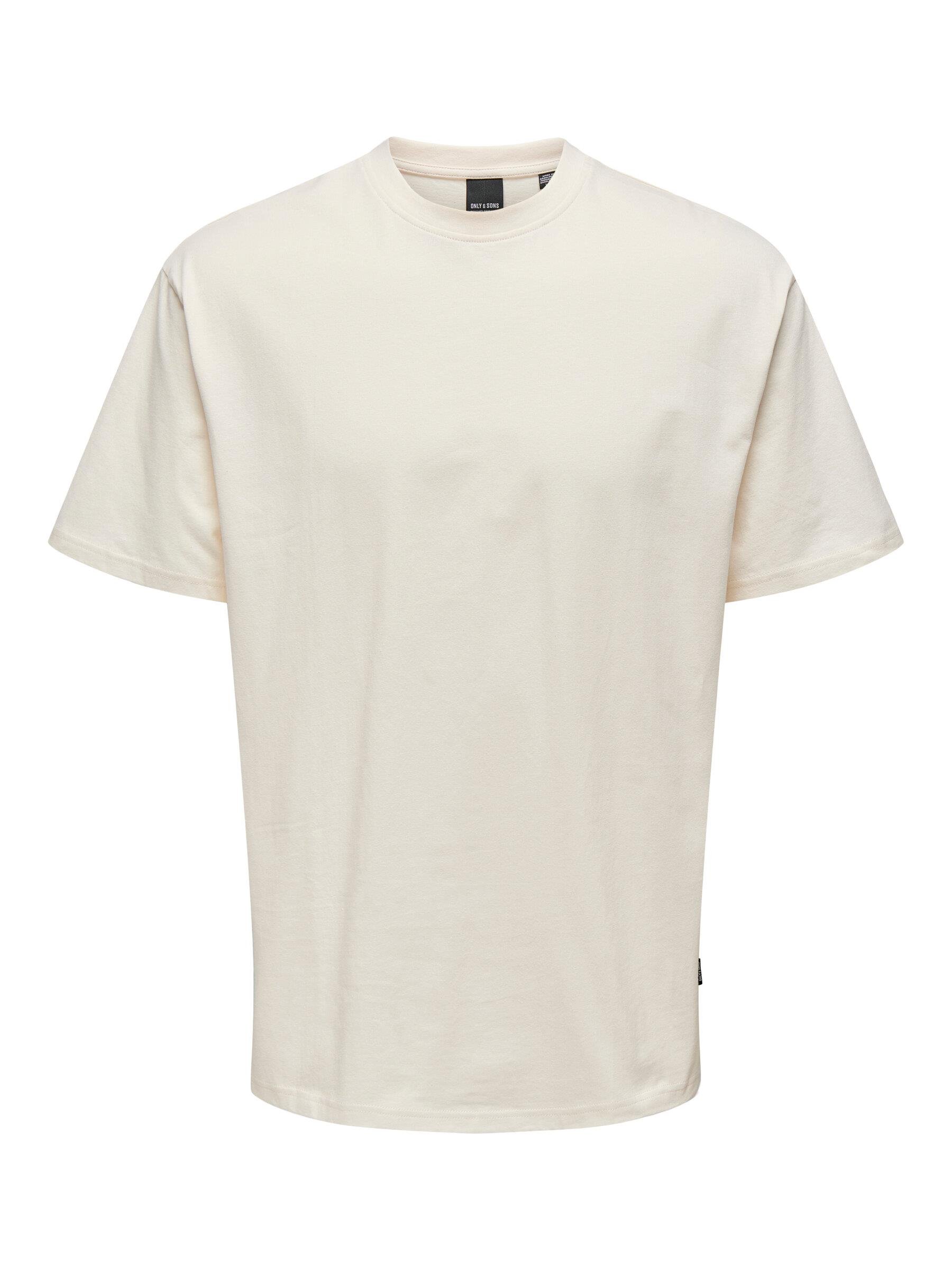 Only & Sons Erkek Yuvarlak Yaka Basic T-shirt - 22022532 - Only & Sons - 22022532