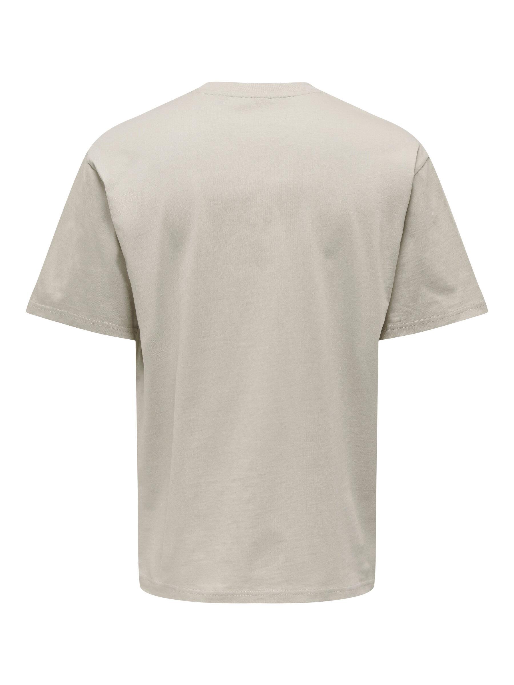 Only & Sons Erkek Yuvarlak Yaka Basic T-shirt - 22022532 - Only & Sons - 22022532