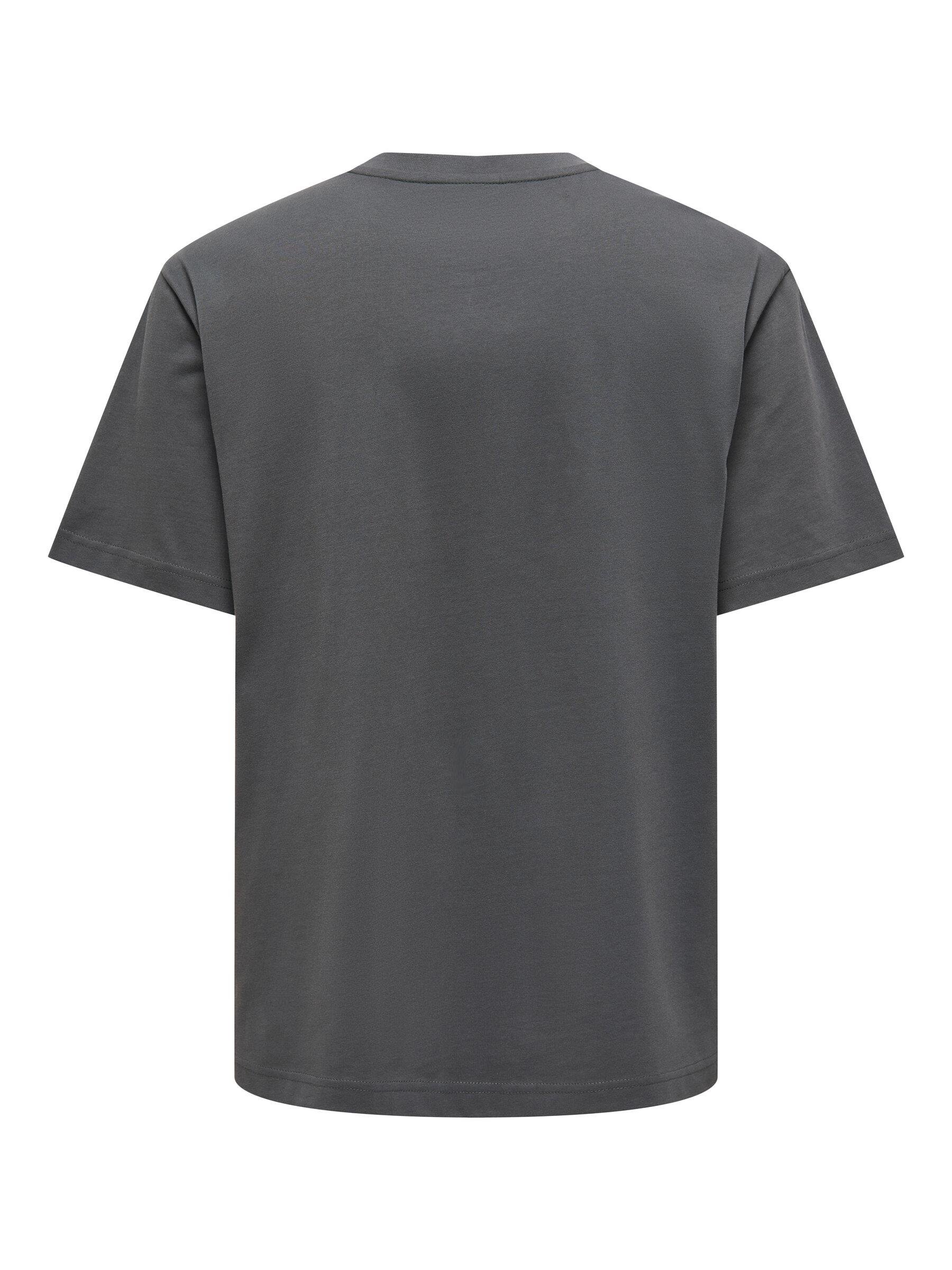 Only & Sons Erkek Yuvarlak Yaka Basic T-shirt - 22022532 - Only & Sons - 22022532
