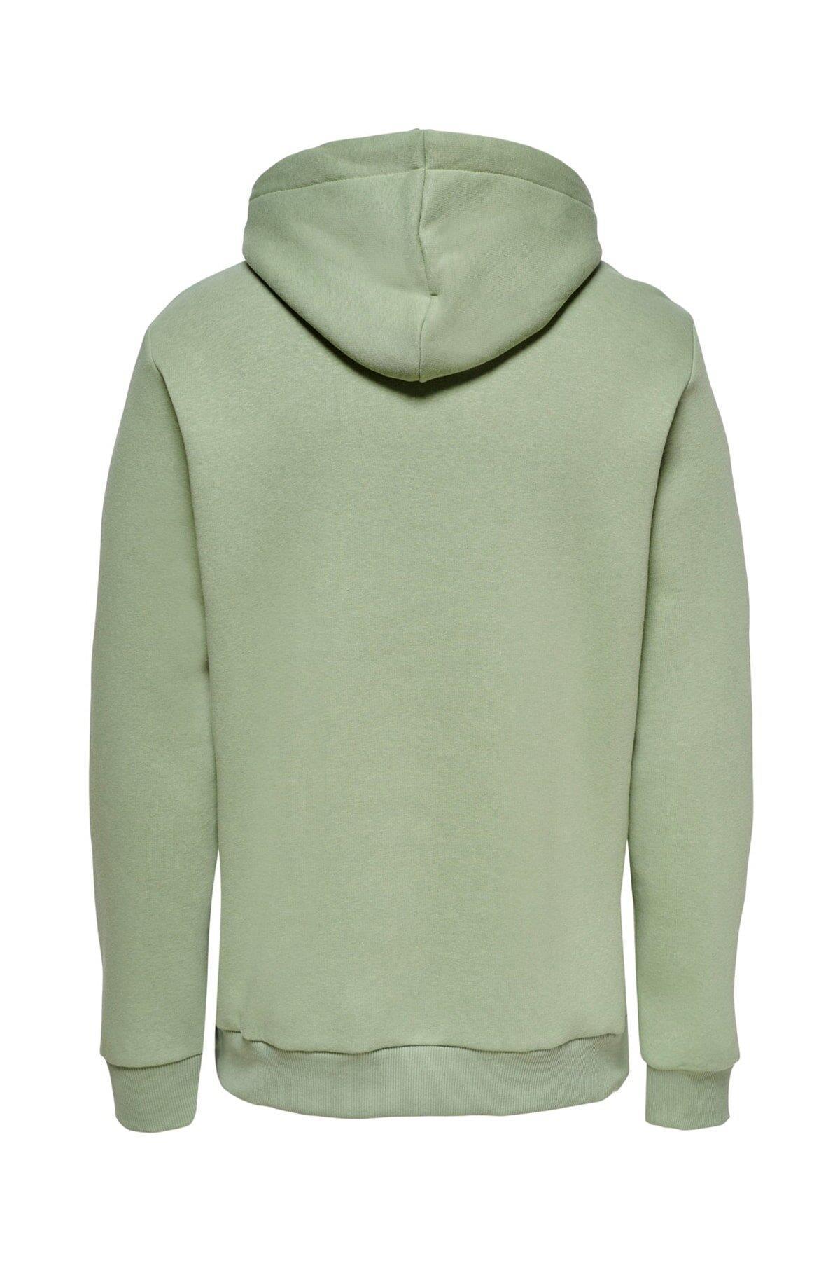 Only & Sons Kapüşonlu Pamuklu Erkek Sweatshirt - 22018685 - Only & Sons - 22018685