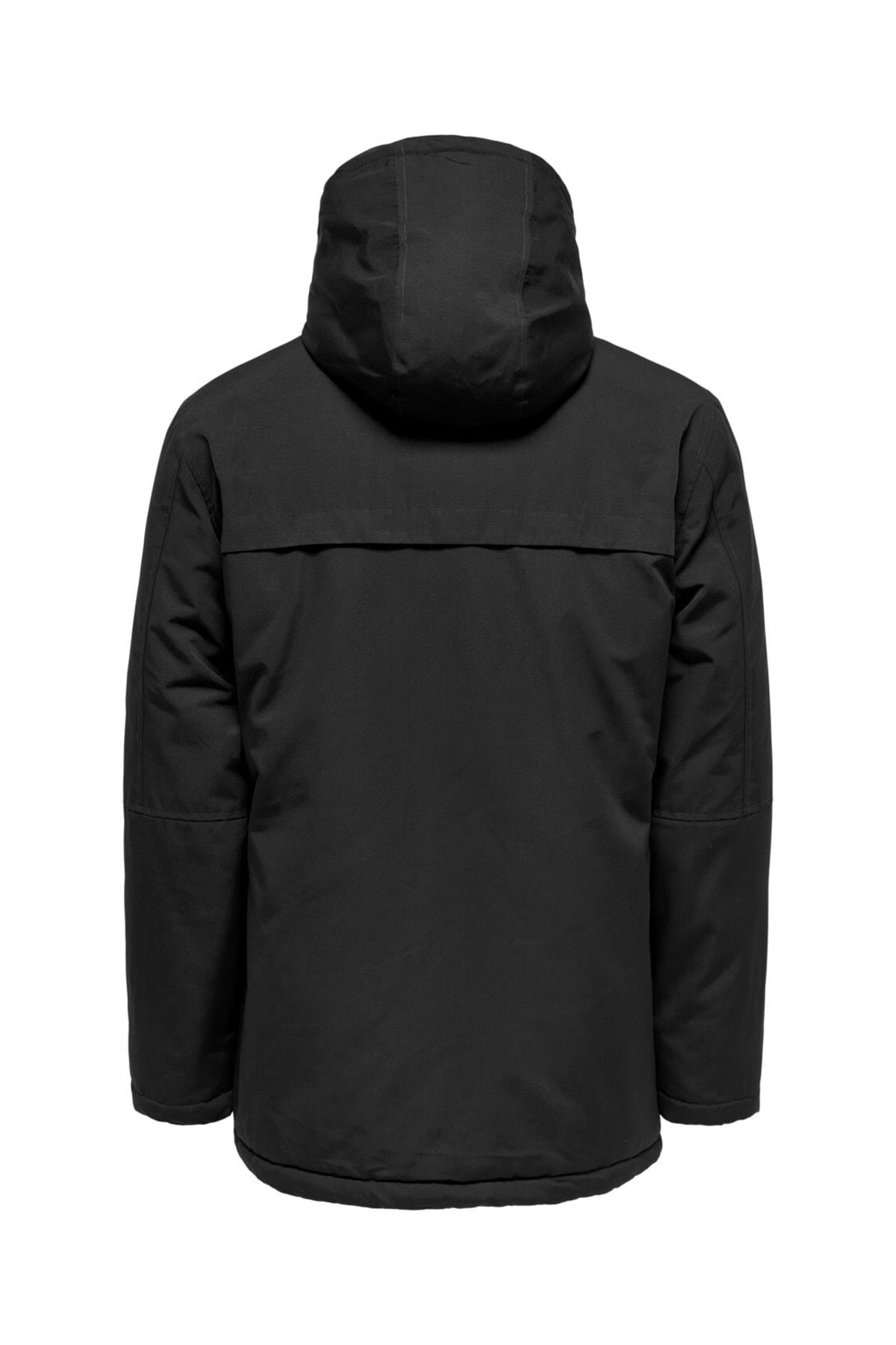 Only & Sons Onsjayden Erkek Kapüşonlu Parka Mont - 22022654  - Only & Sons - 23KW21000008