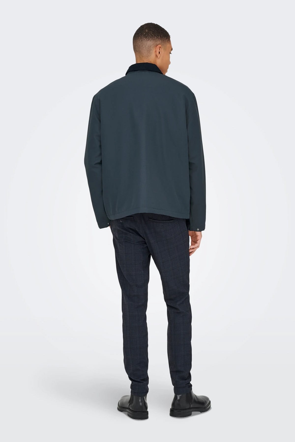 Only & Sons Onskosmo Erkek Lacivert Ceket Mont - 22034856 - Only & Sons - 22034856-BNS