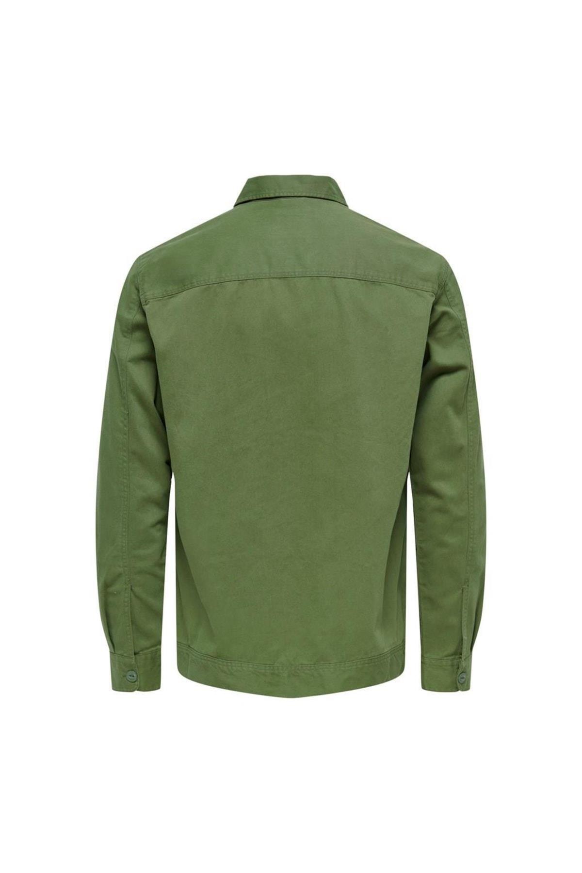 Only & Sons Onssılvıo Erkek Cepli Günlük Gömlek - 22022442 - Only & Sons - 22022442