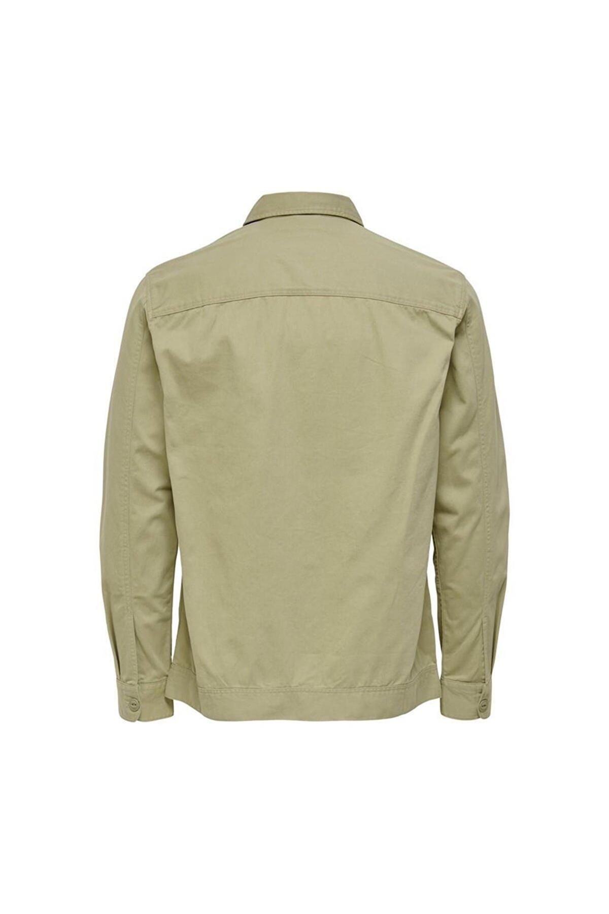 Only & Sons Onssılvıo Erkek Cepli Günlük Gömlek - 22022442 - Only & Sons - 22022442