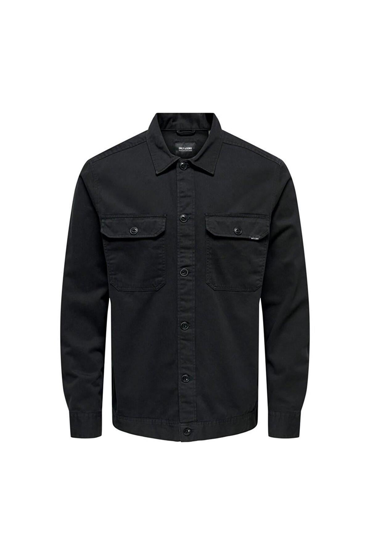 Only & Sons Onssılvıo Erkek Cepli Günlük Gömlek - 22022442 - Only & Sons - 22022442