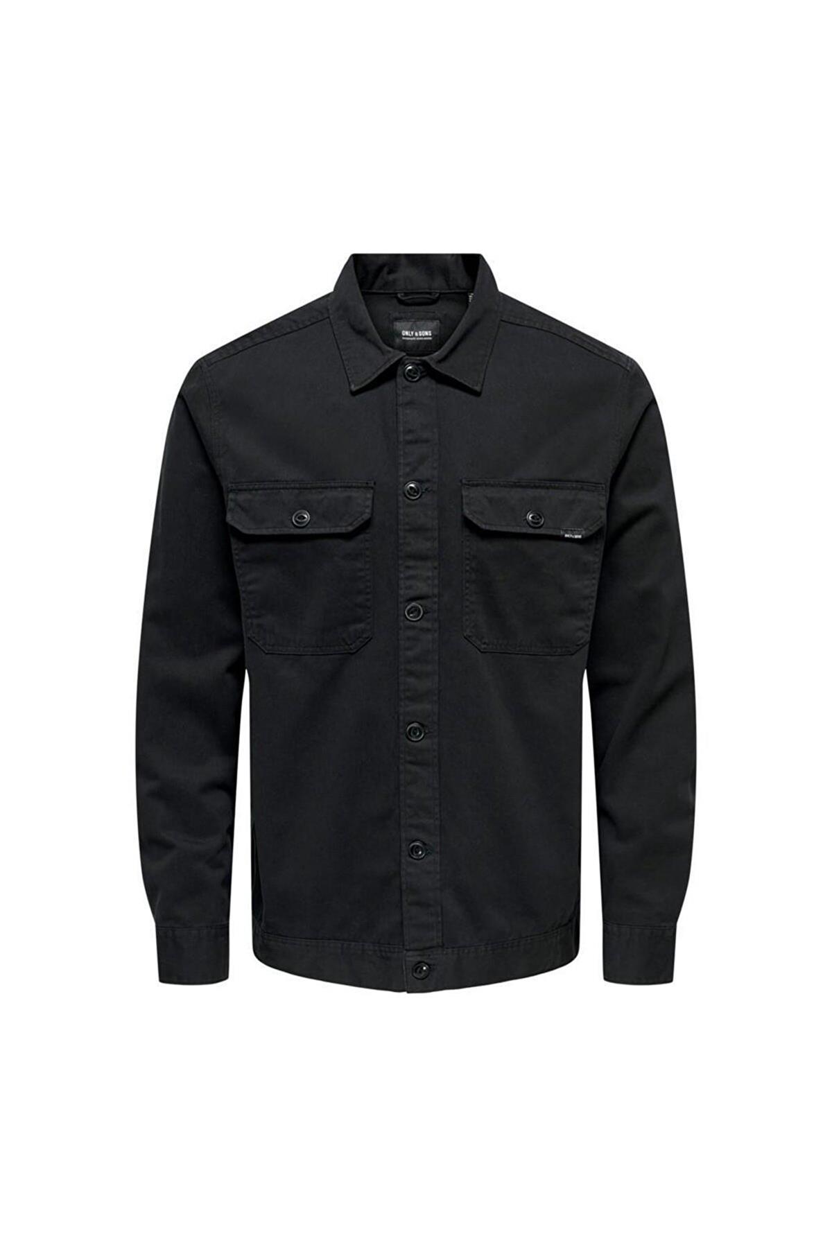 Only & Sons Onssılvıo Erkek Cepli Günlük Gömlek - 22022442 - Only & Sons - 22022442