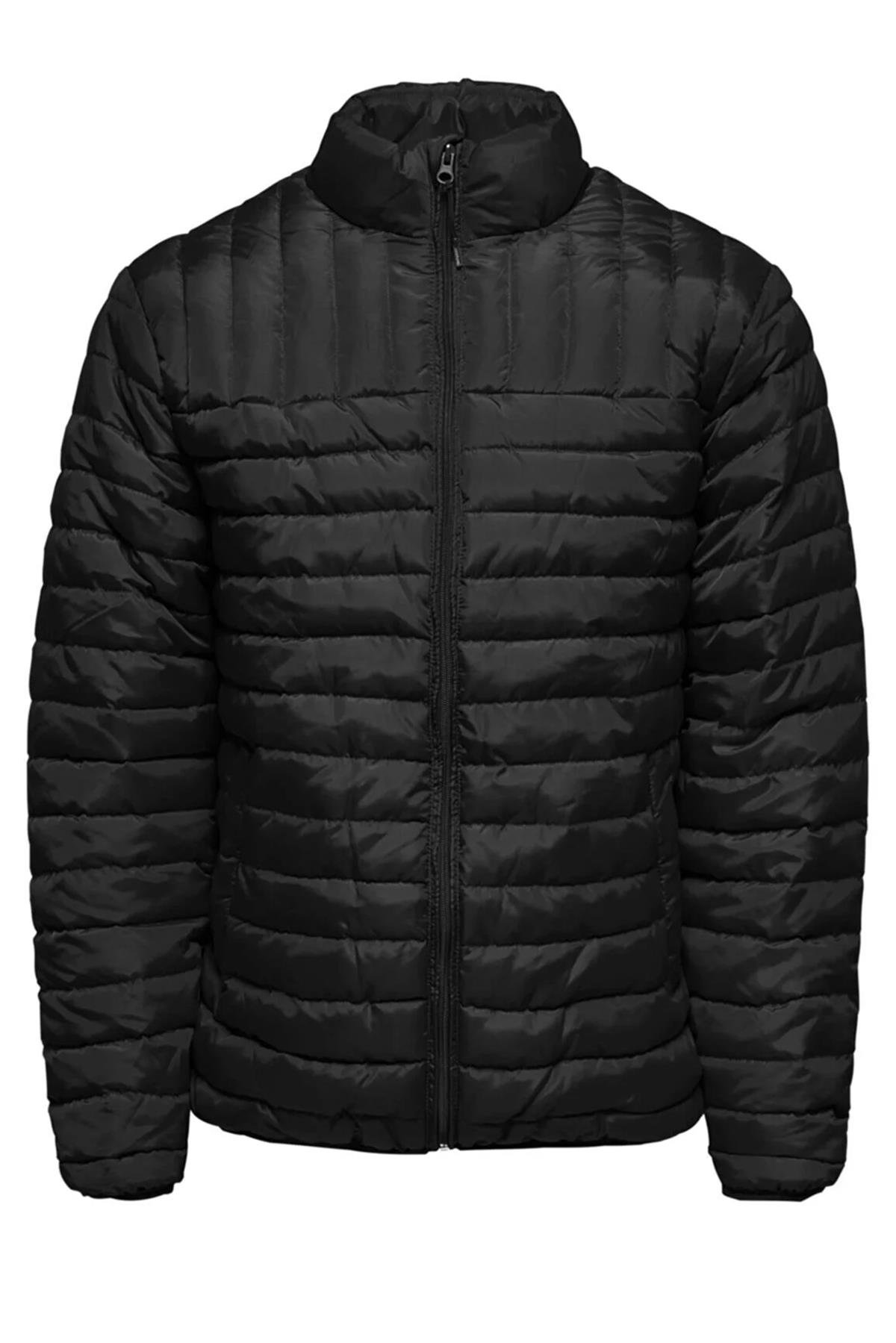 Only & Sons Paul Erkek Siyah Şişme Mont - 22015122 - Only & Sons - 22015122-Black