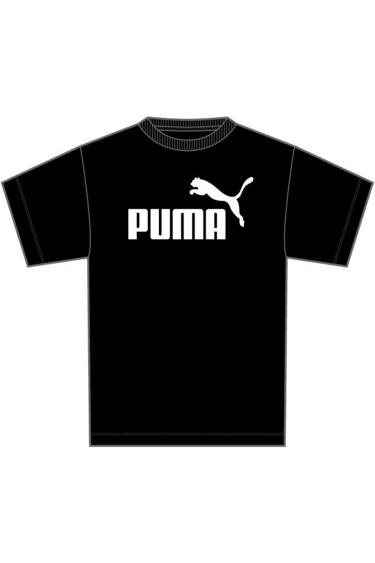Puma Erkek ESS No. 1 Logo Tee Spor T-Shirt - 68253201 - Puma - muk-68253399