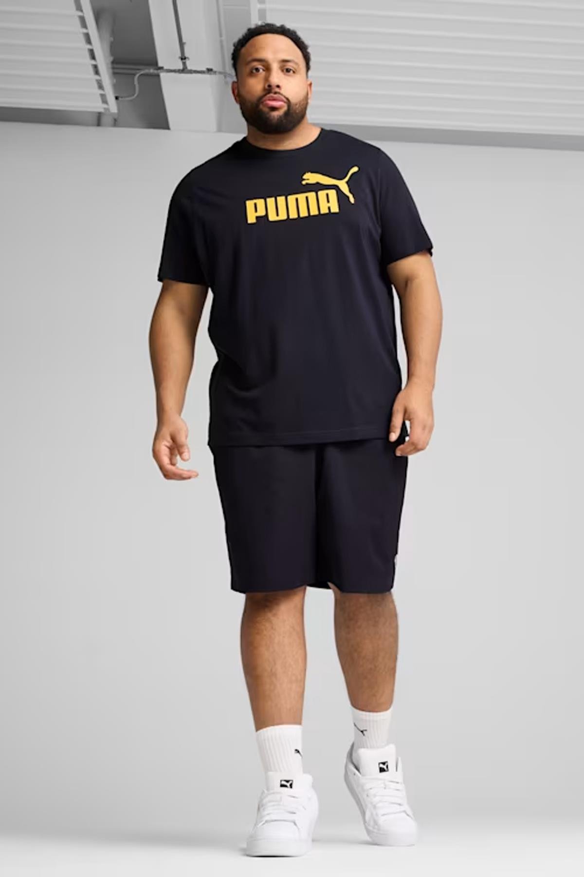 Puma Erkek ESS No. 1 Logo Tee Spor T-Shirt - 68253316 - Puma - muk-68253399