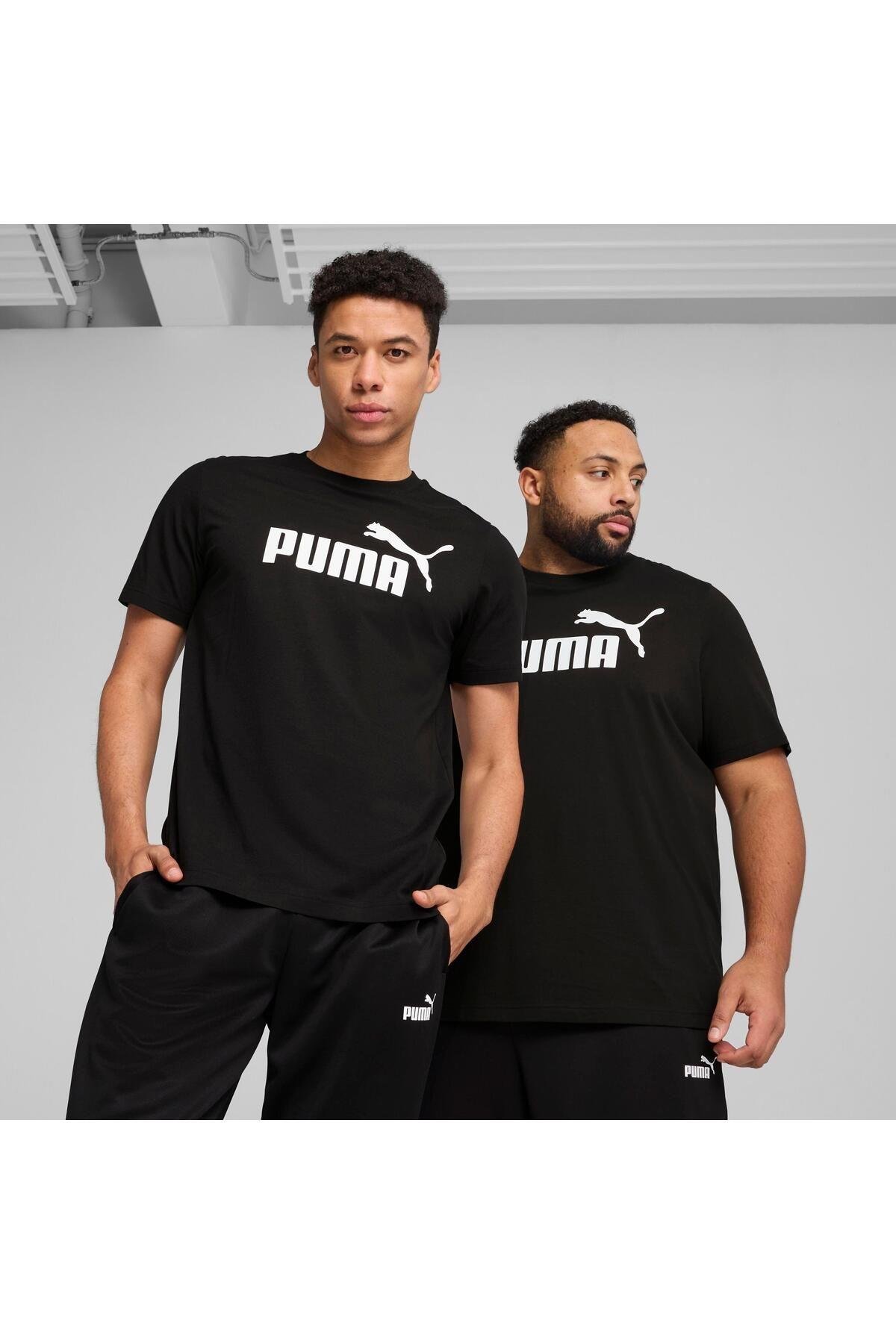 Puma Erkek ESS No. 1 Logo Tee Spor T-Shirt - 68253201 - Puma - muk-68253399