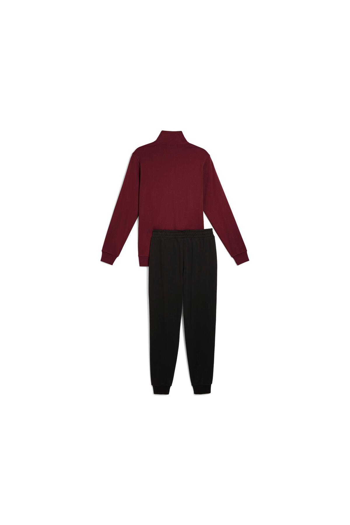 Puma Erkek ESSENTIALS Bordo-Siyah Spor Eşofman Takımı - 68484896 - Puma - 684848