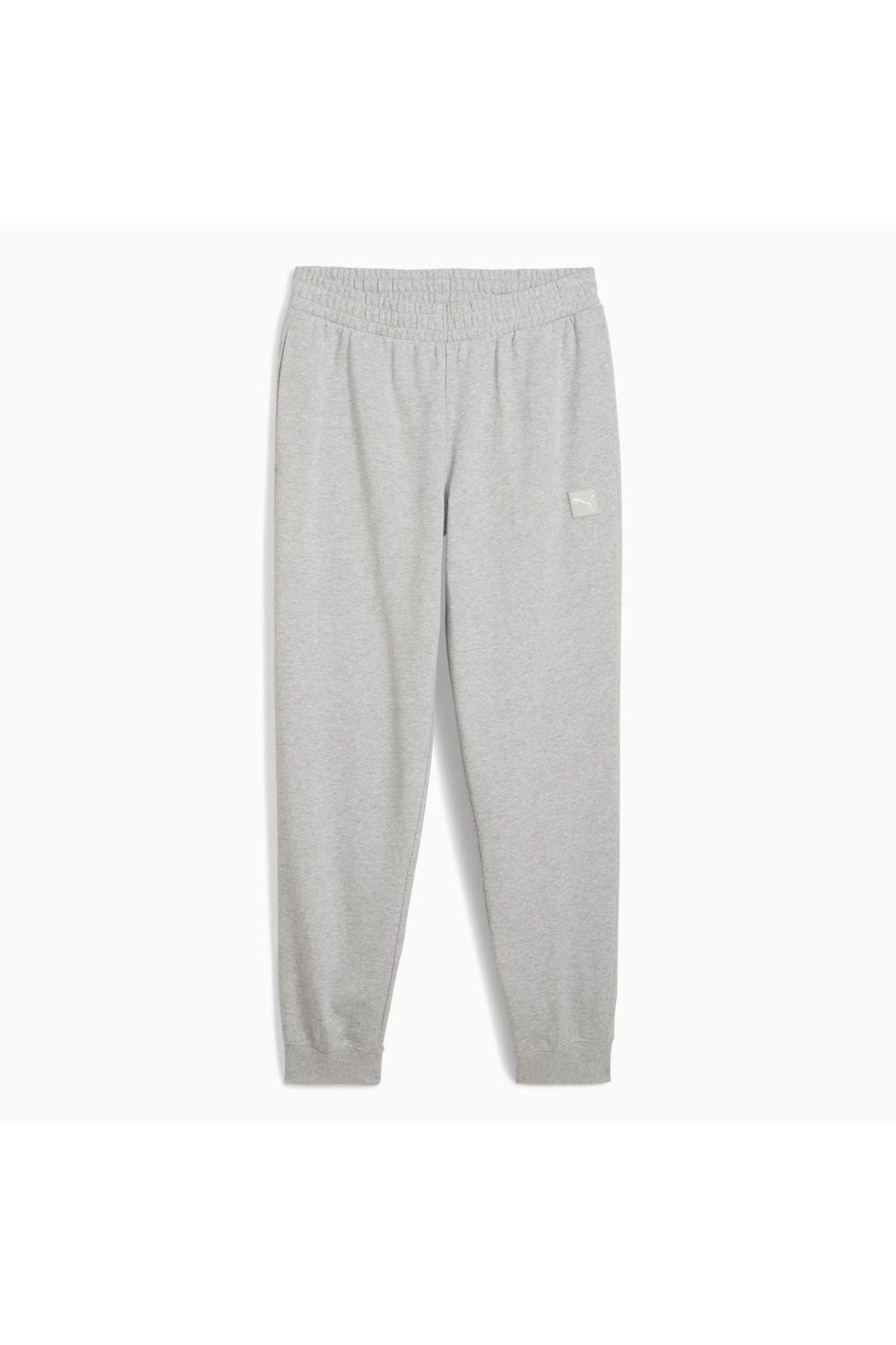 Puma Erkek Essentials Elevated Gri Eşofman Altı - 69089604 - Puma - 690896-04