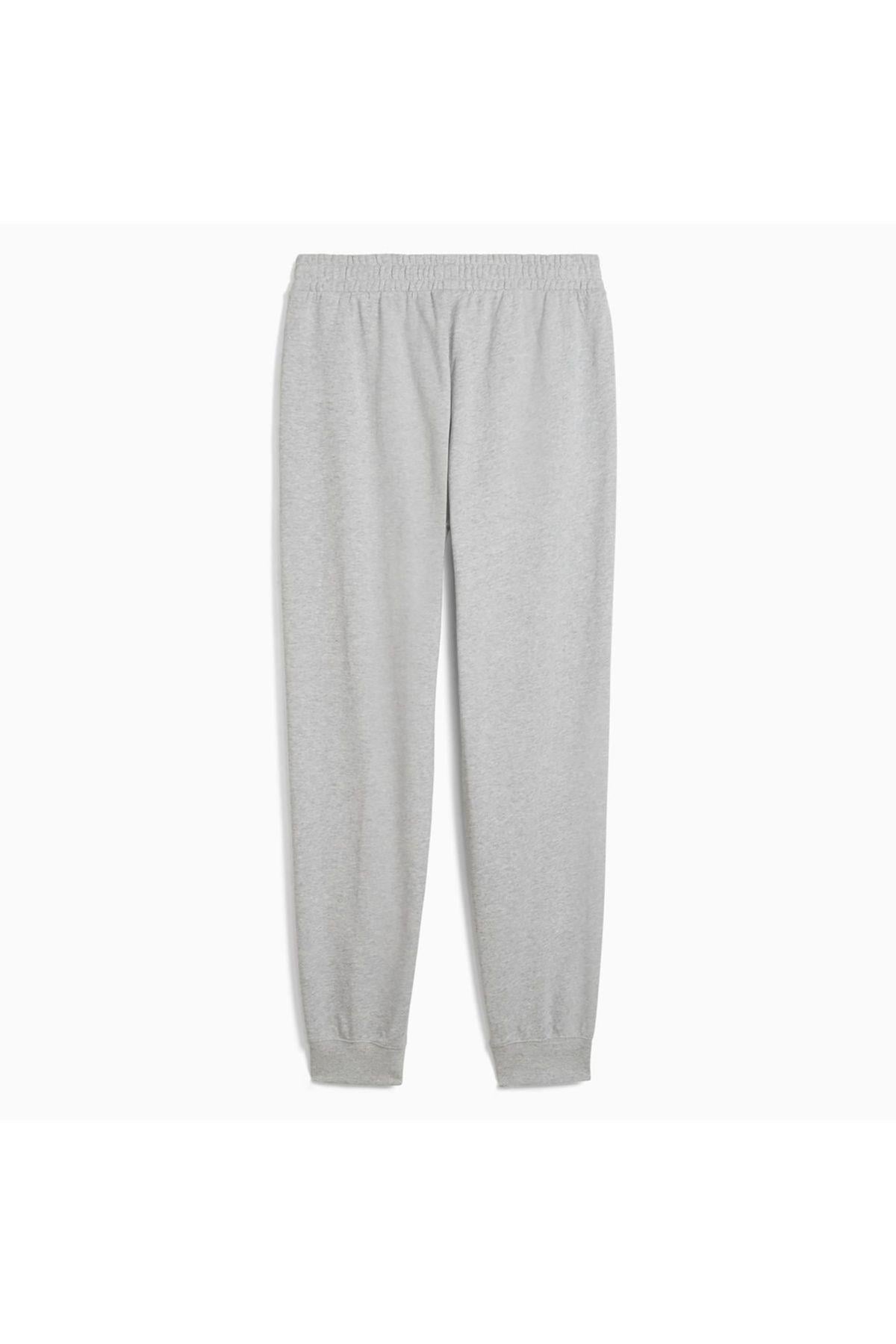 Puma Erkek Essentials Elevated Gri Eşofman Altı - 69089604 - Puma - 690896-04