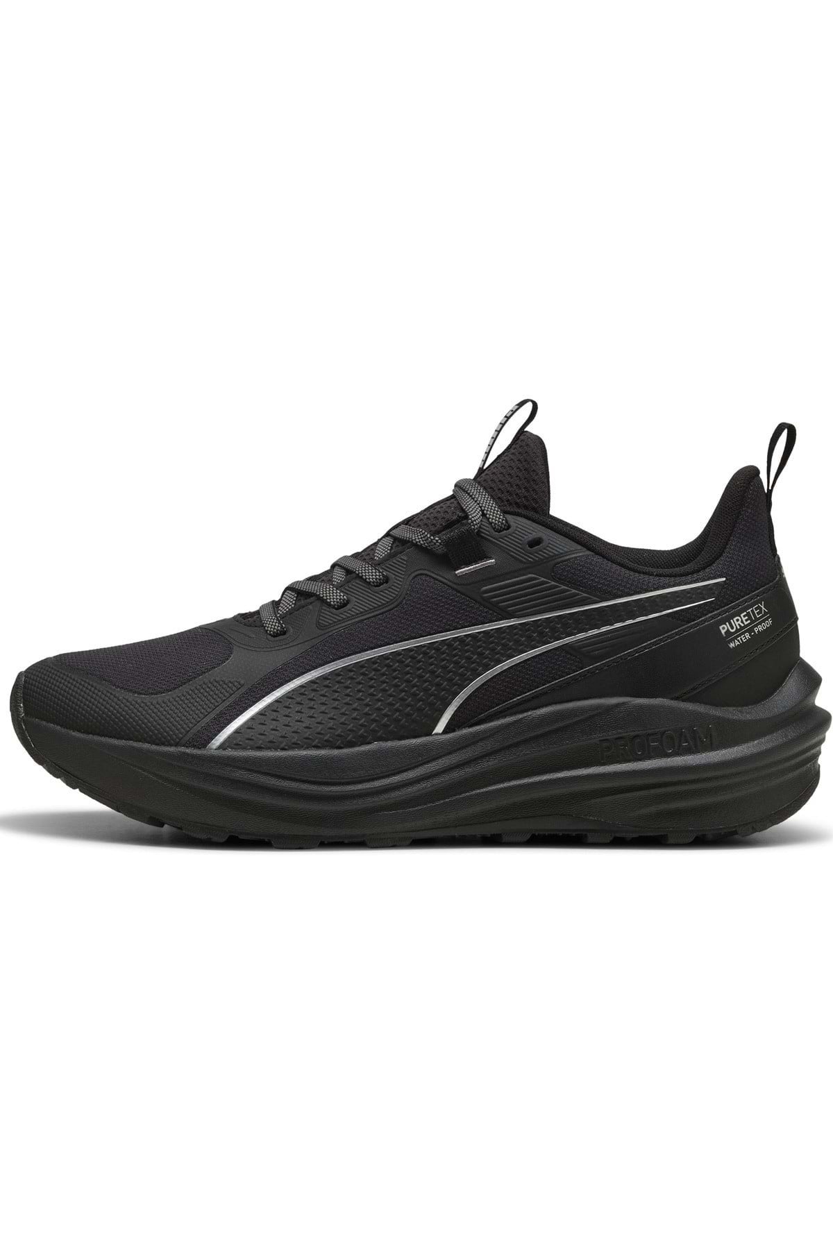 Puma Erkek Flare Pro Waterproof Su Geçirmez Unisex Siyah Spor Ayakkabı - 312041   - Puma - 312041