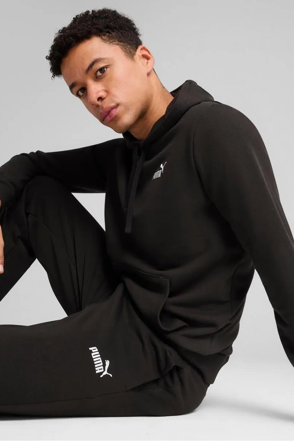 Puma Erkek Siyah No.1 Logo Sweatpants Eşofman Altı - 68261201  - Puma - 68261201