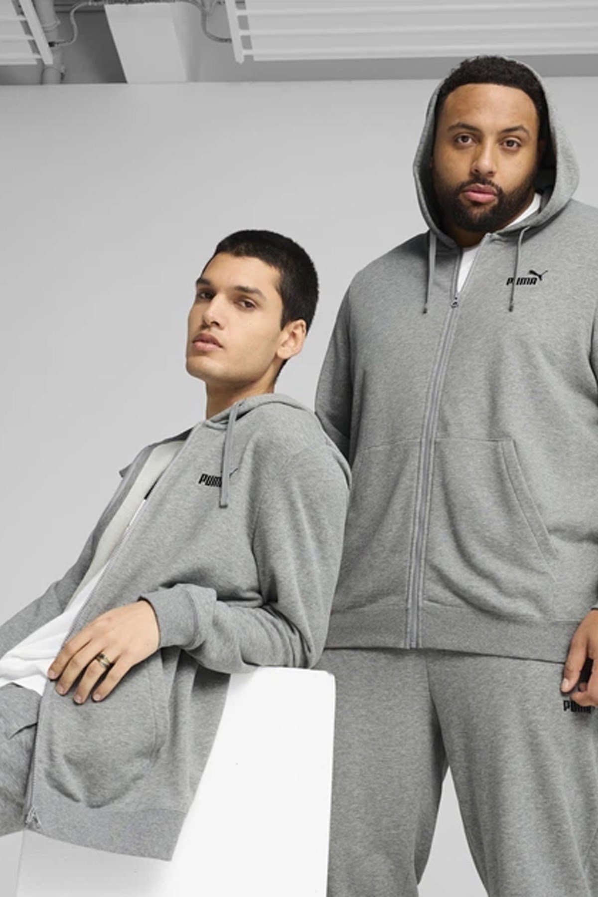Puma Ess Full-Zip Hoodie Erkek Sweat - 682588 - Puma - 682588-1