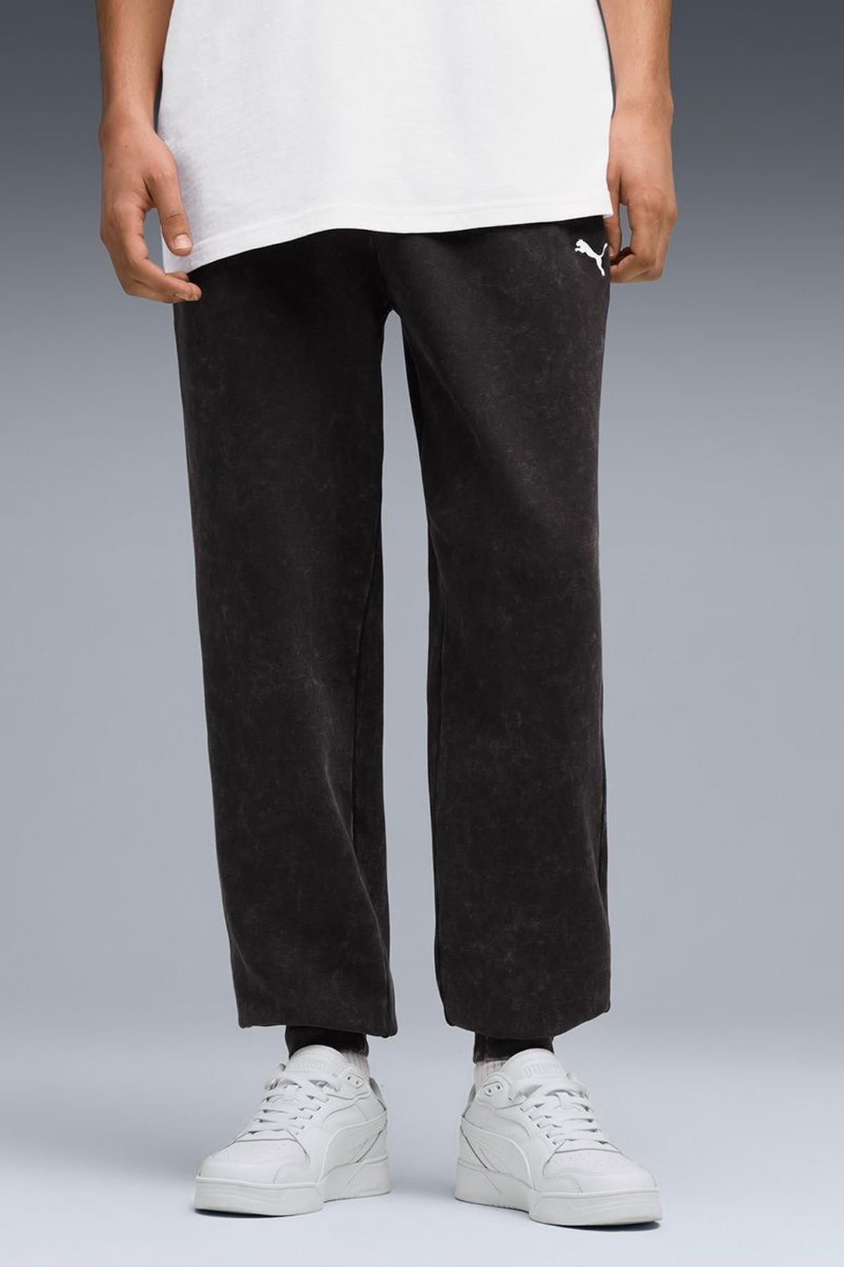Puma Essentials Elevated Erkek Siyah Eşofman Altı - 688436 - Puma - 688436